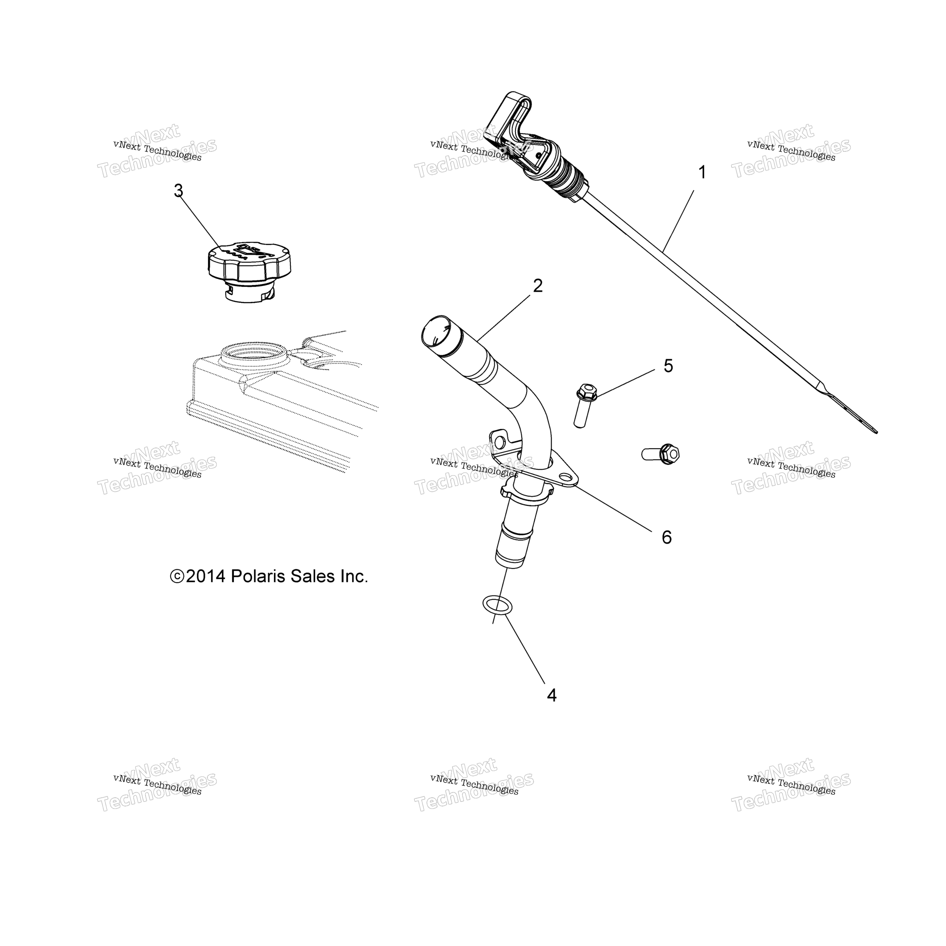 Engine, масляный Dipstick Z16va87 All Options