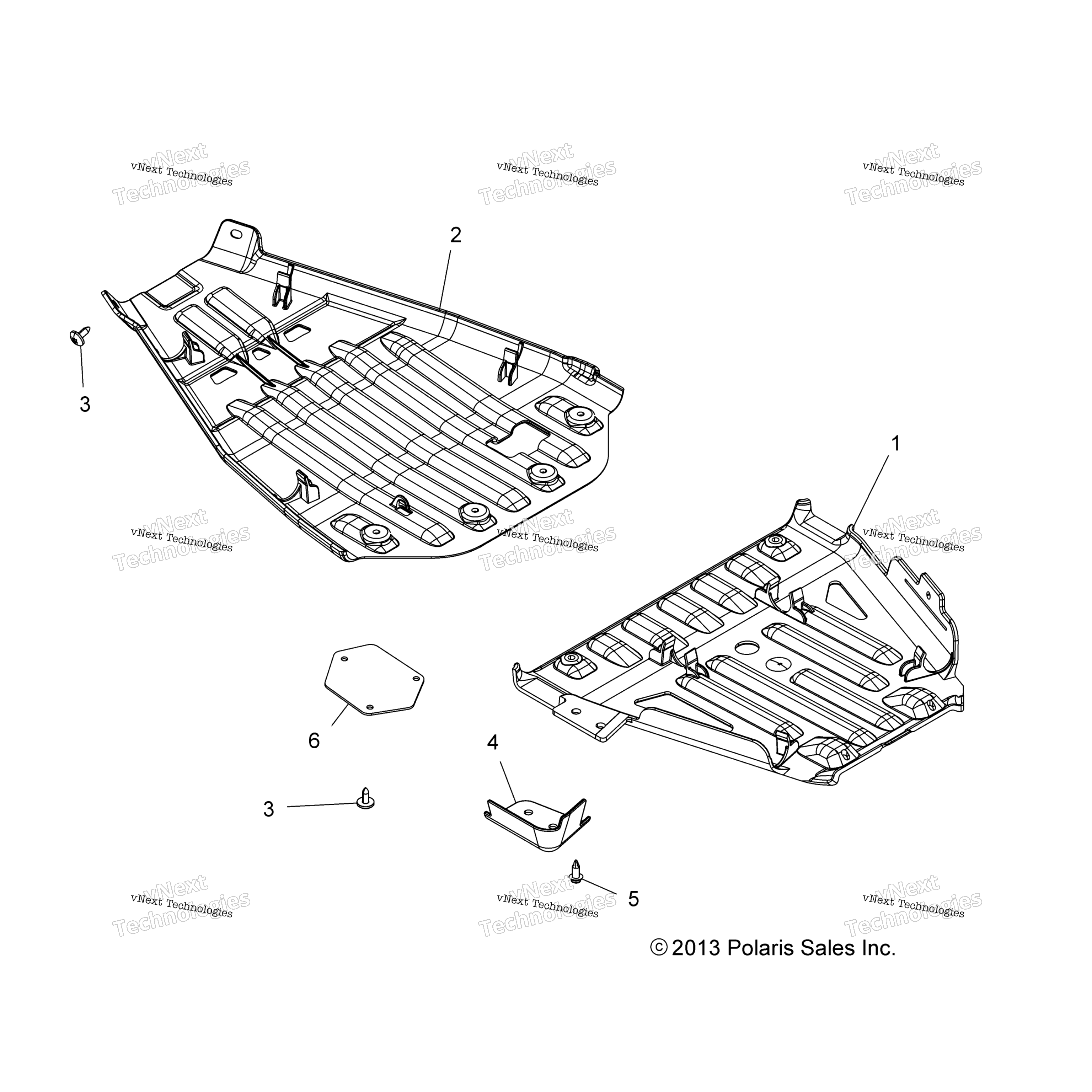 кузов Skid Plates