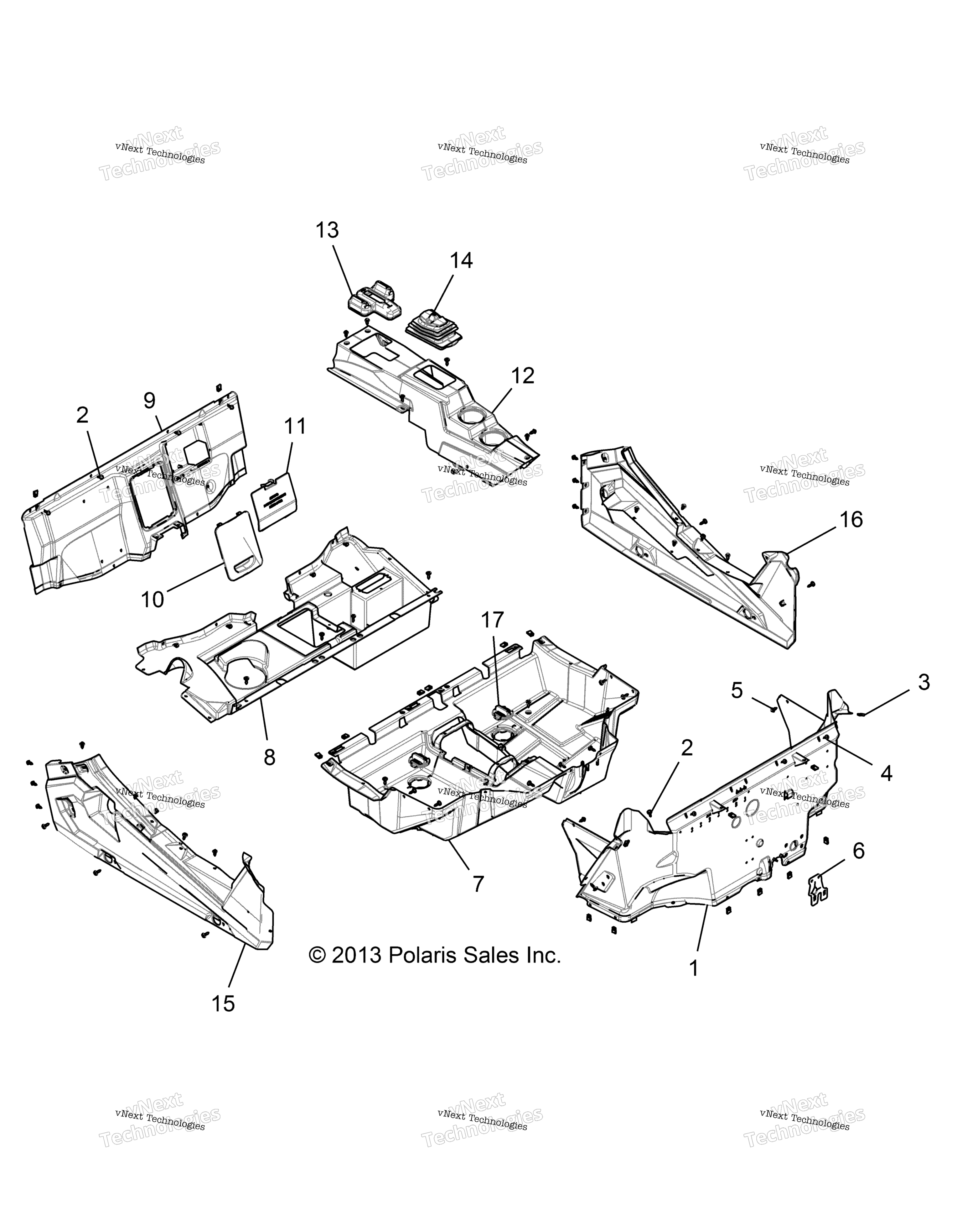 Body, Floor и Rocker Panels