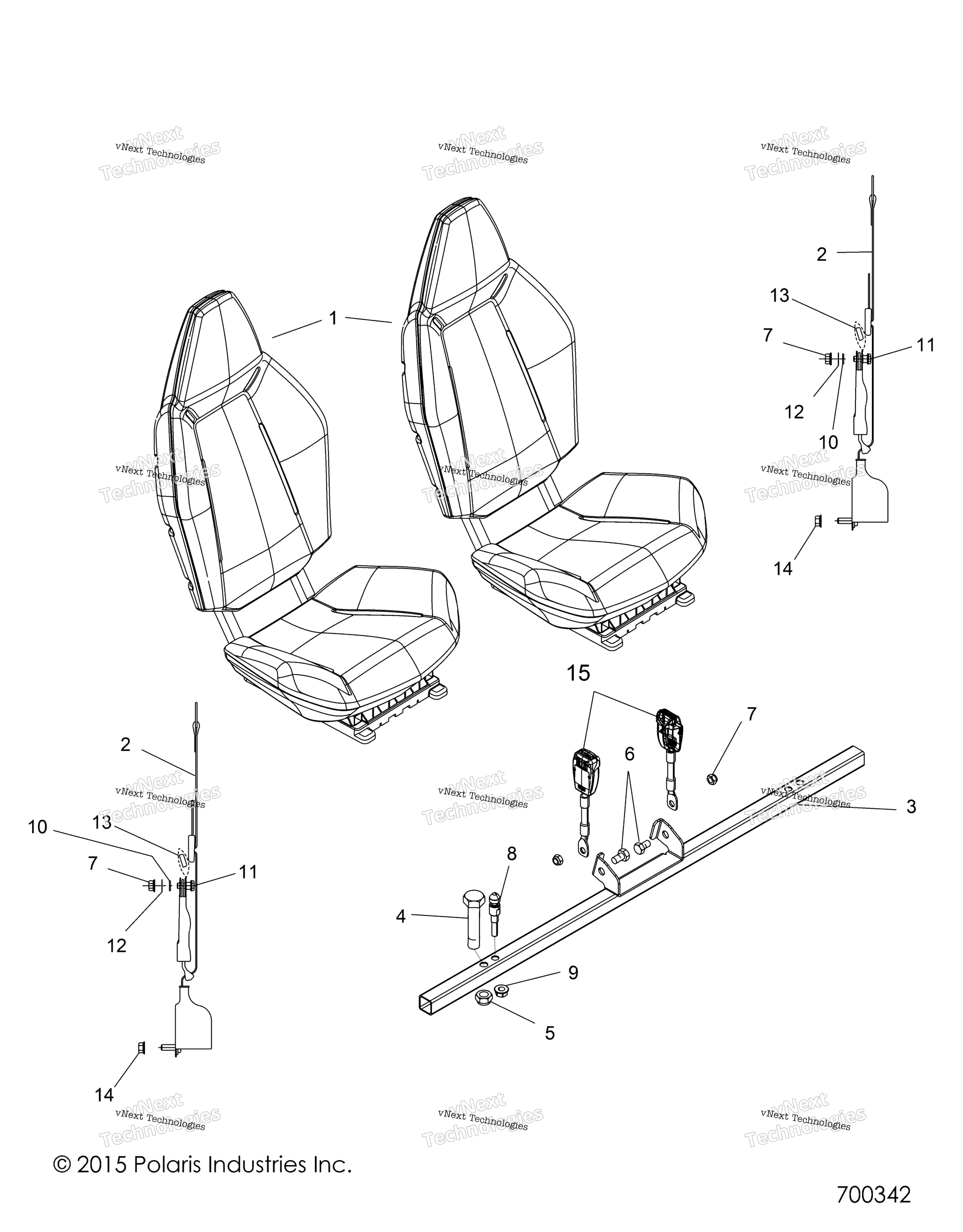Кузов, сиденье Mounting & Belts