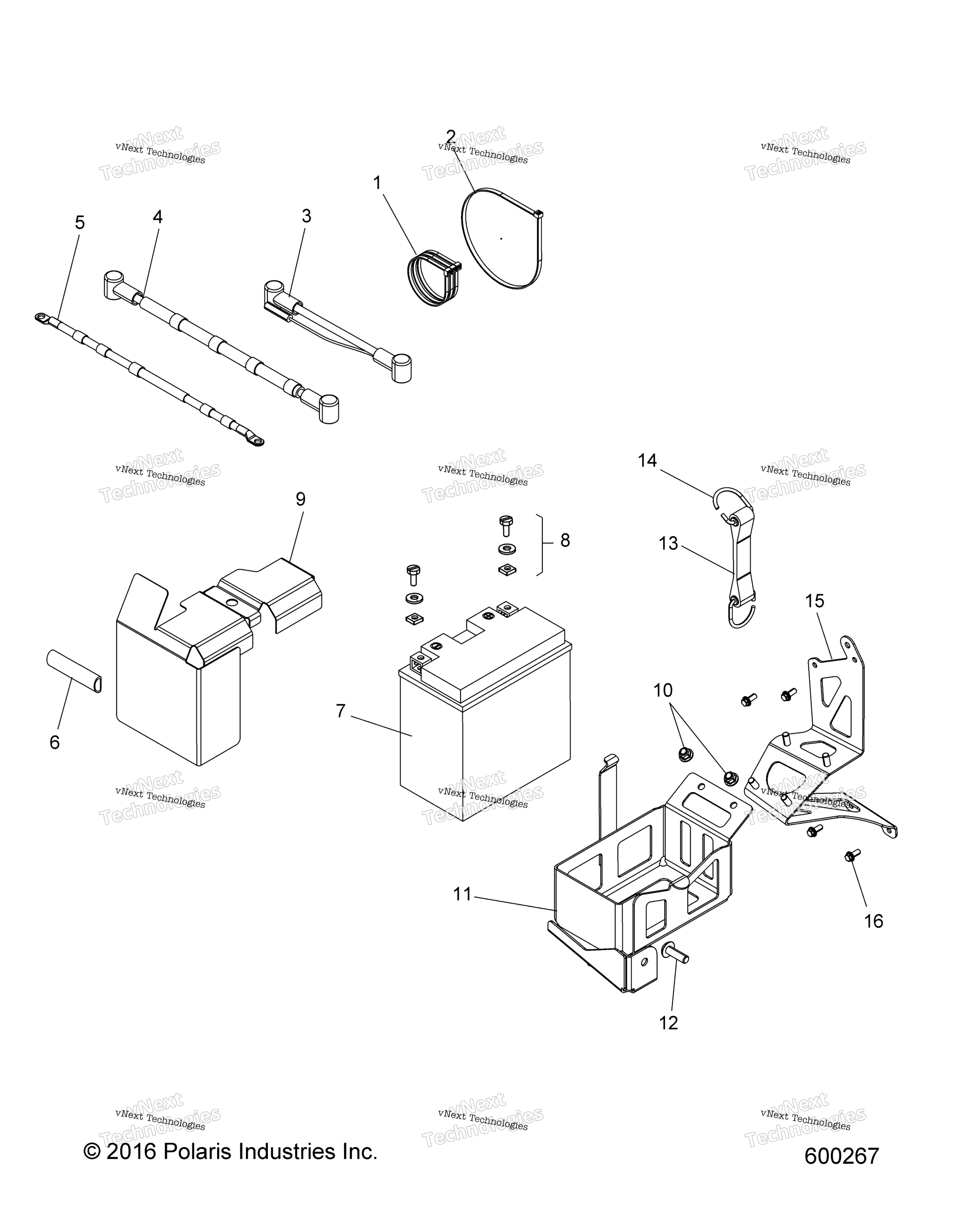 Электрооборудование, аккумулятор & Cables