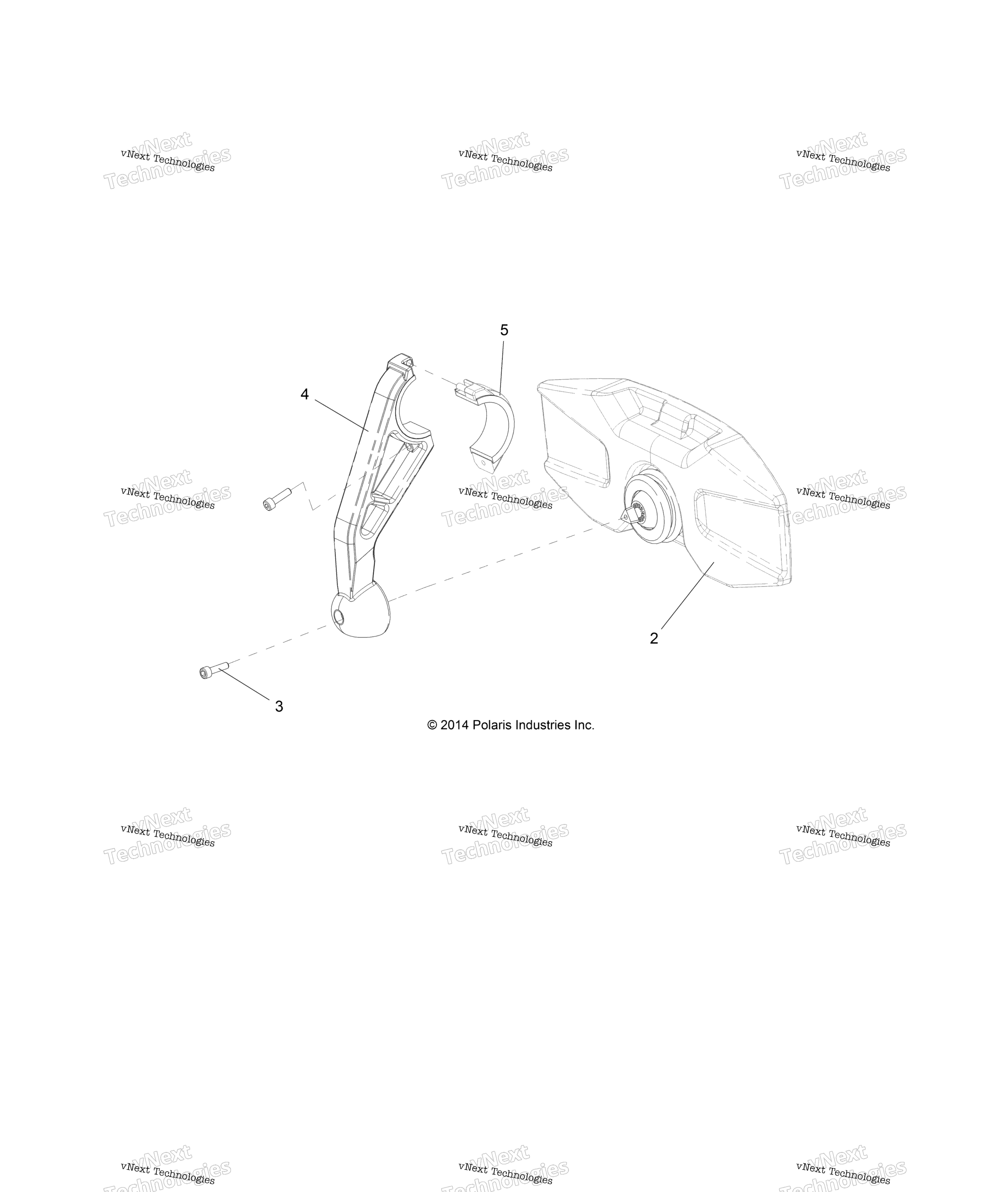 Accessory, Mirror, задний Z15vde99al