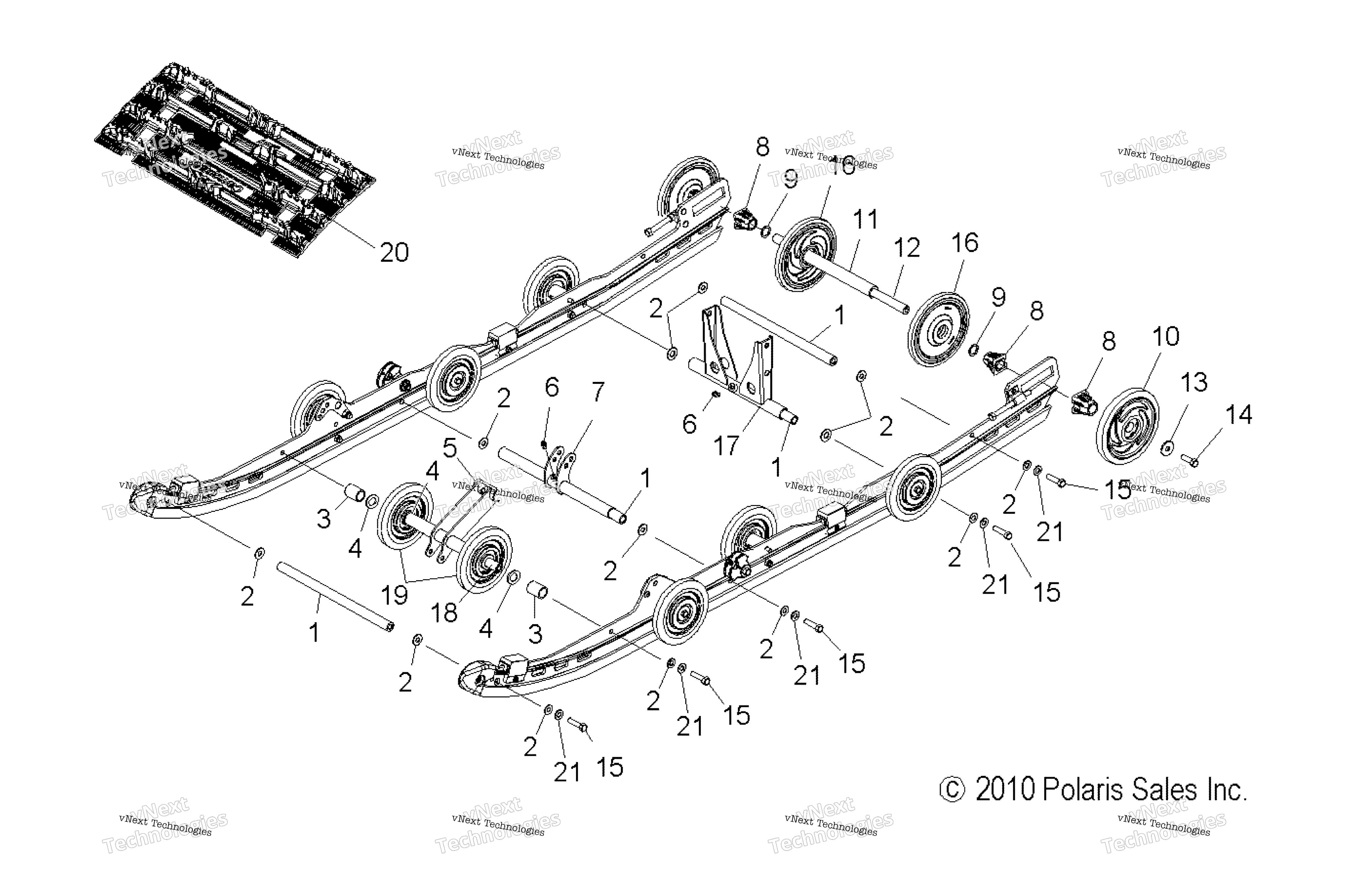 Подвеска, задняя & Track