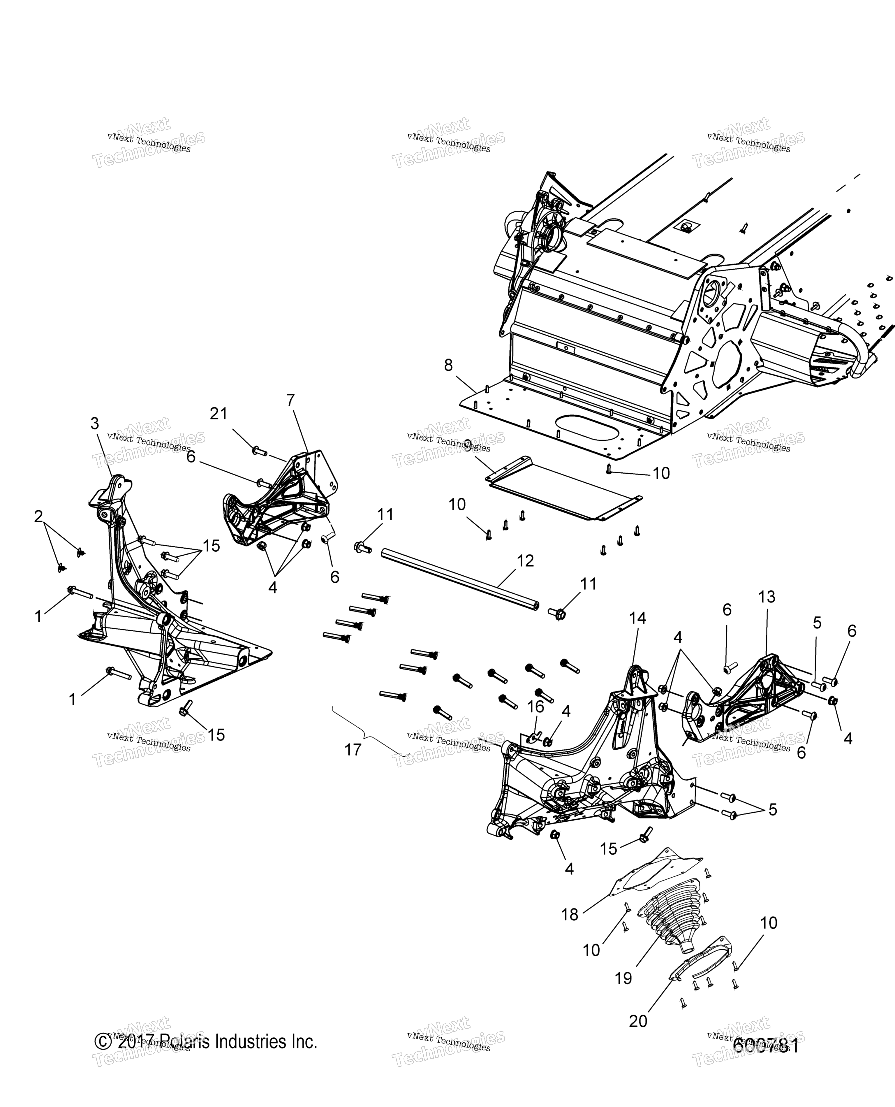 Chassis, Bulkhead узел