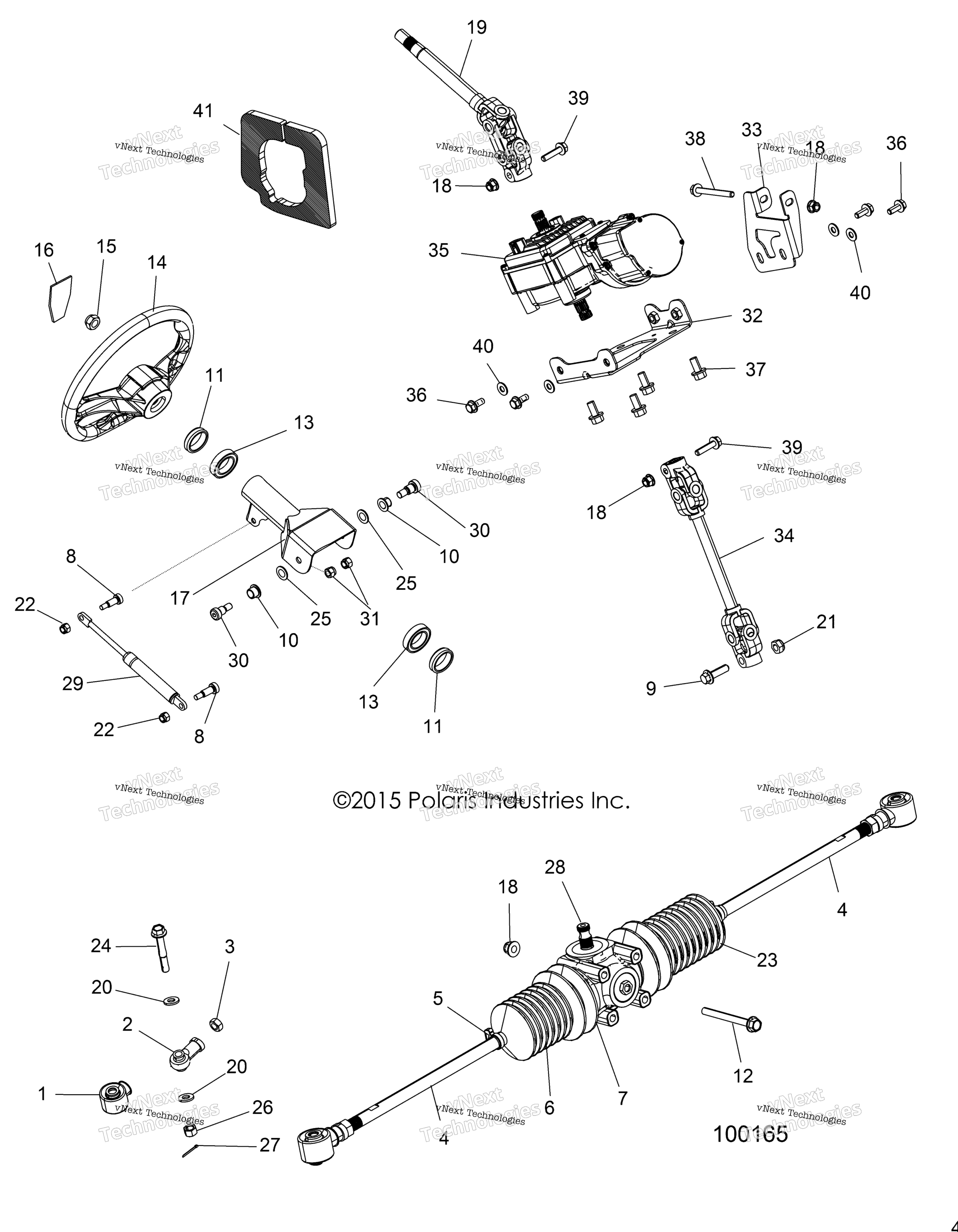 Steering, рулевое управление Asm. A16dae57a9 / Am