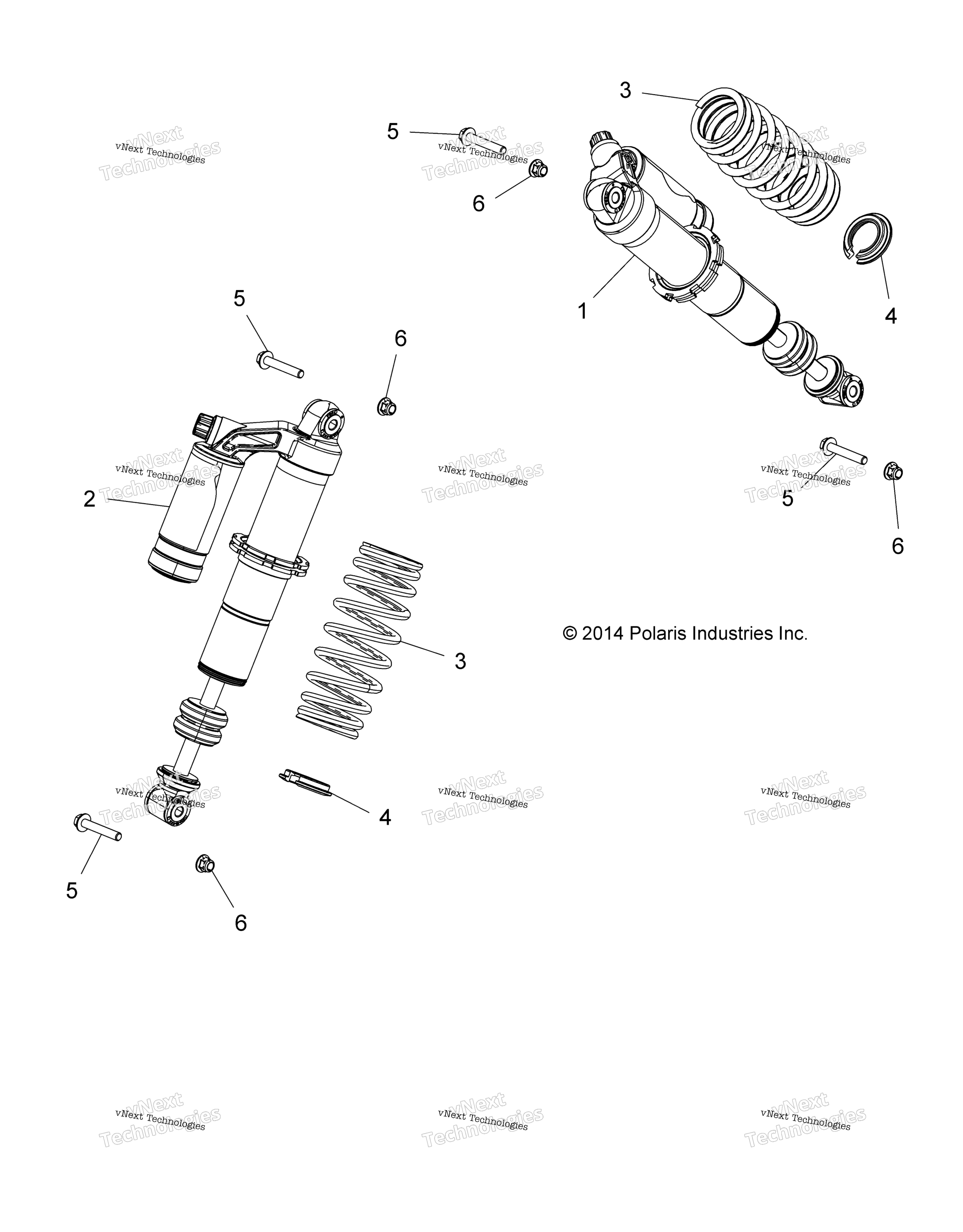 Подвеска, передний амортизатор Z16vax87al/Aw/Am