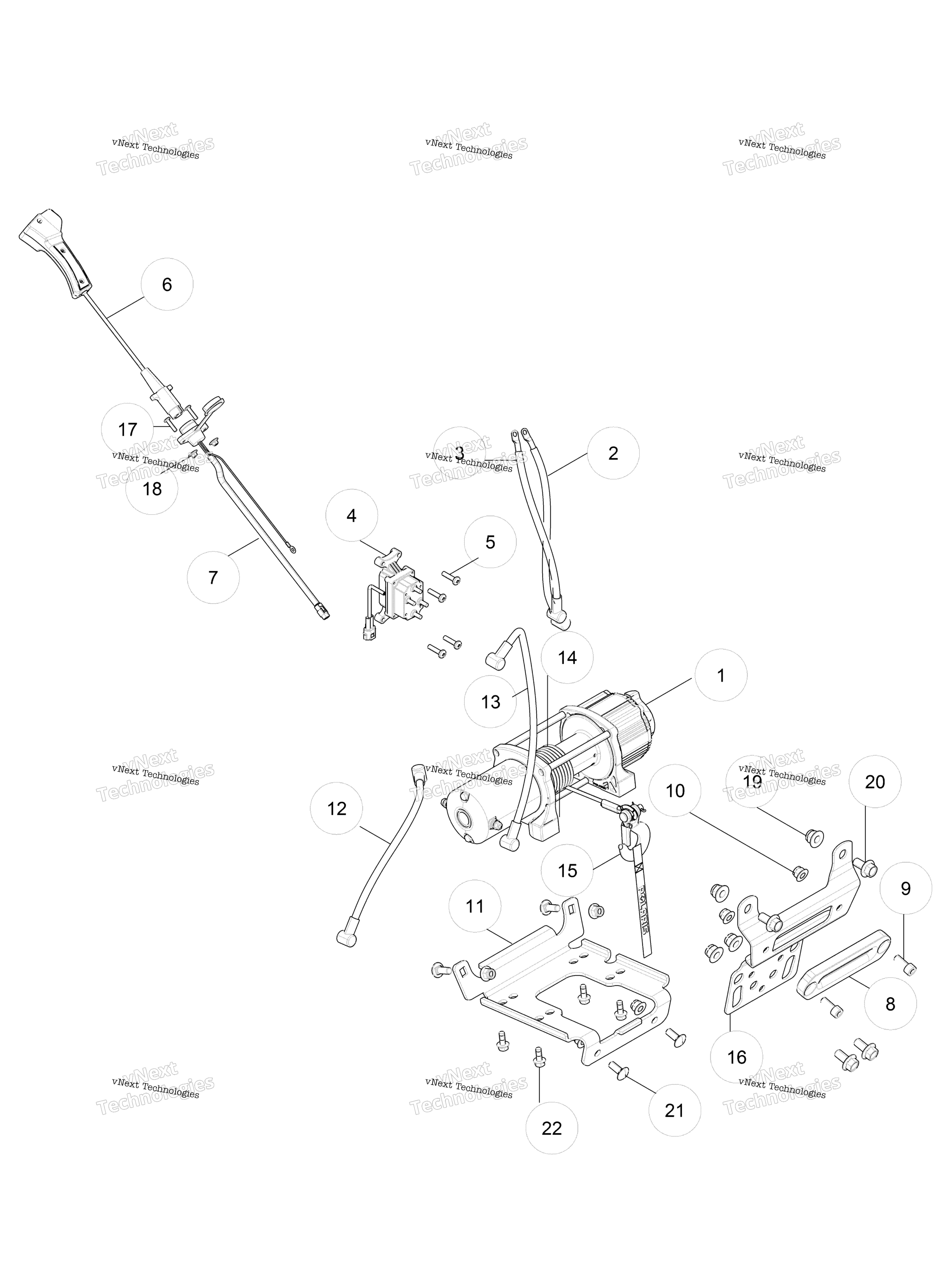 Accessory, лебёдка Z16vde92n8