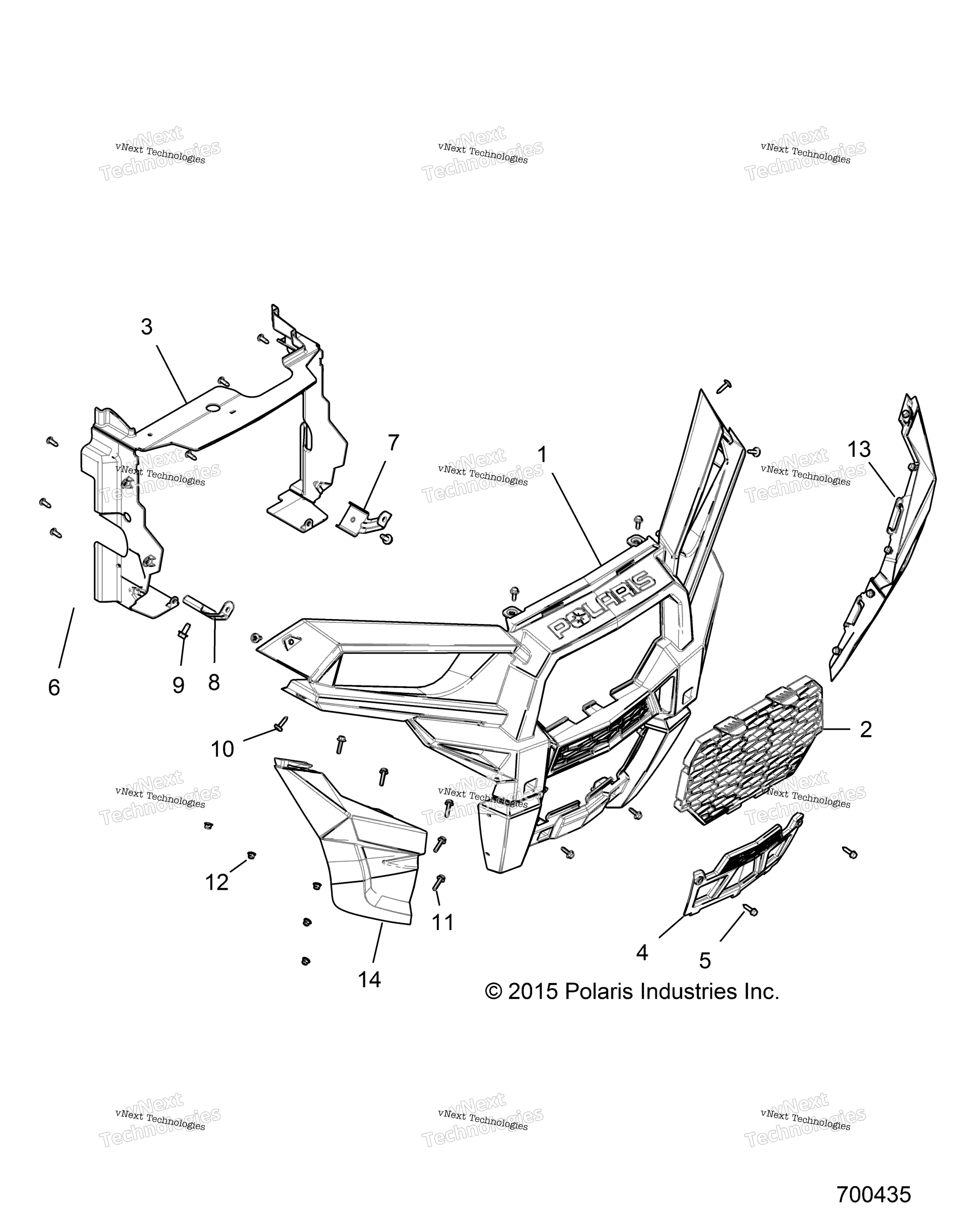 Body, передний Bumper