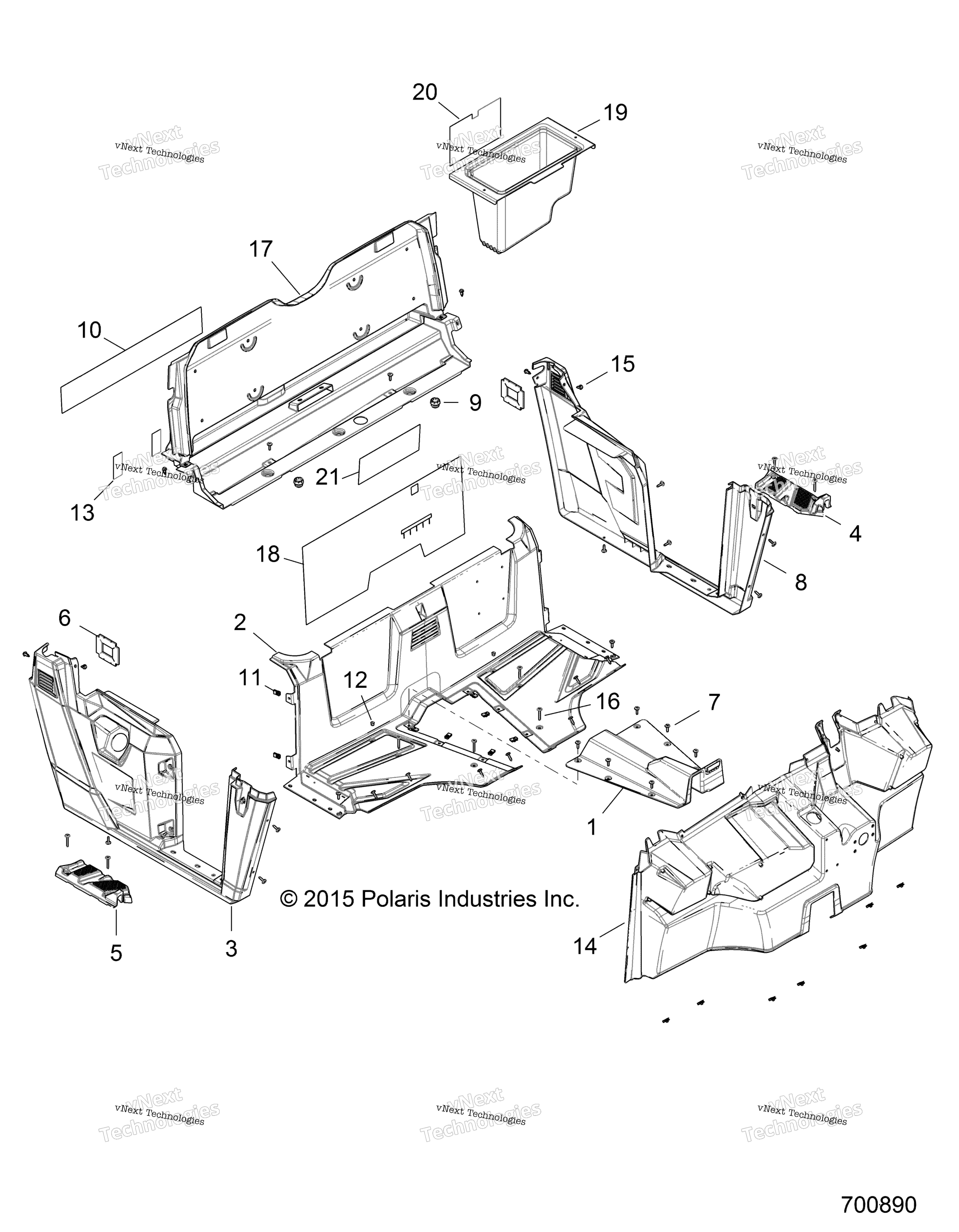 Body, Floor & Fenders R16rma57a1 / A4 / A9 / L1 / E57as / Ea9 / Har