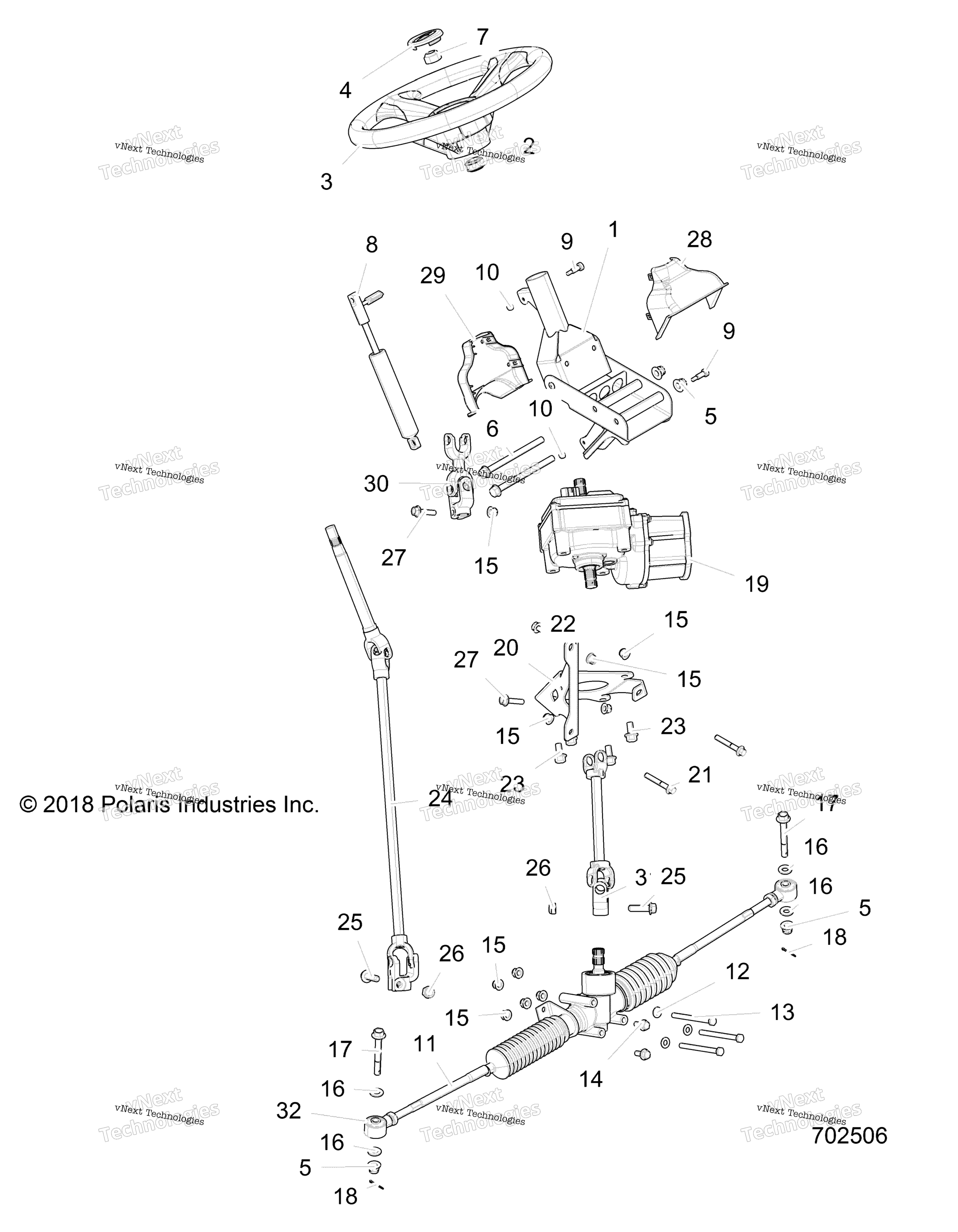 Steering, рулевое управление Asm. R16rma57a1 / A4 / / A9 / L1 / E57as / Ea9 / Har