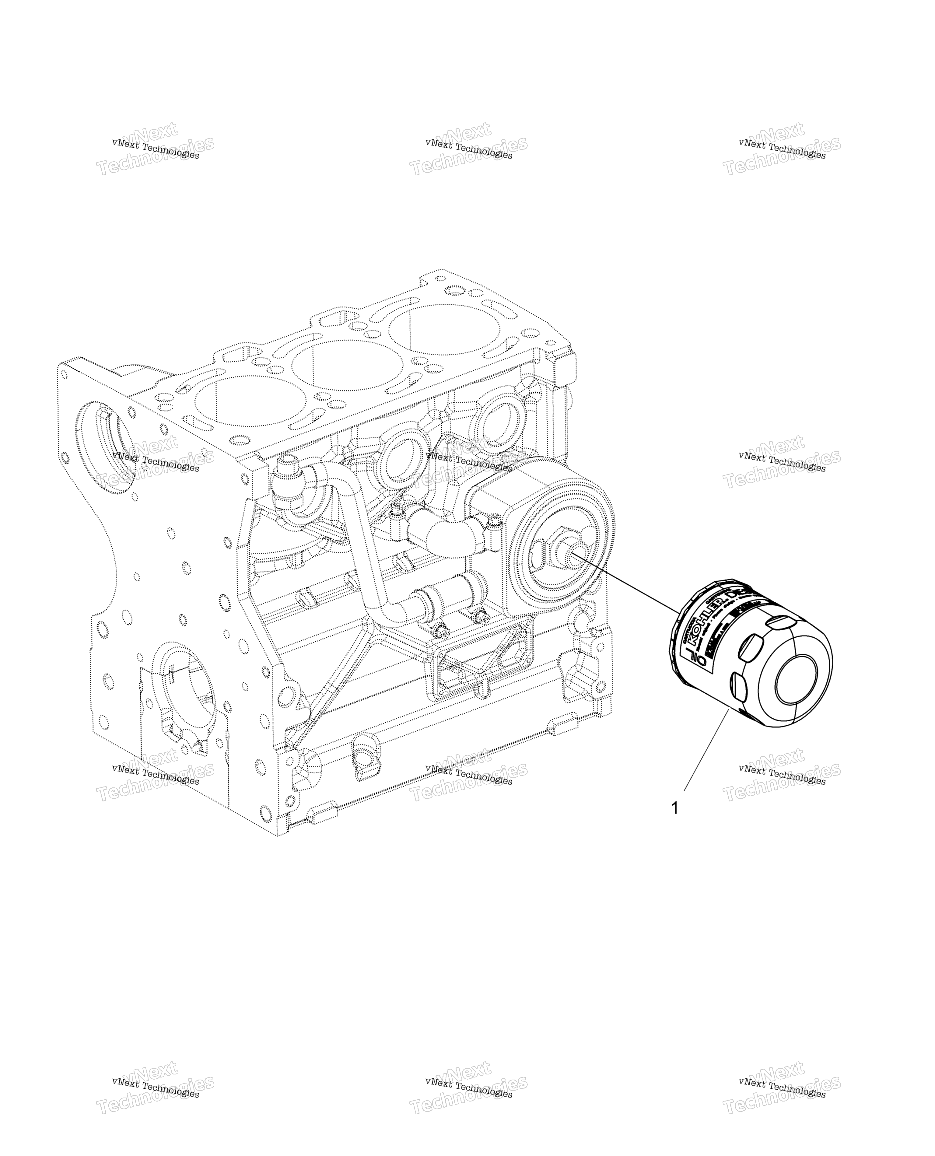 Engine, масляный фильтр