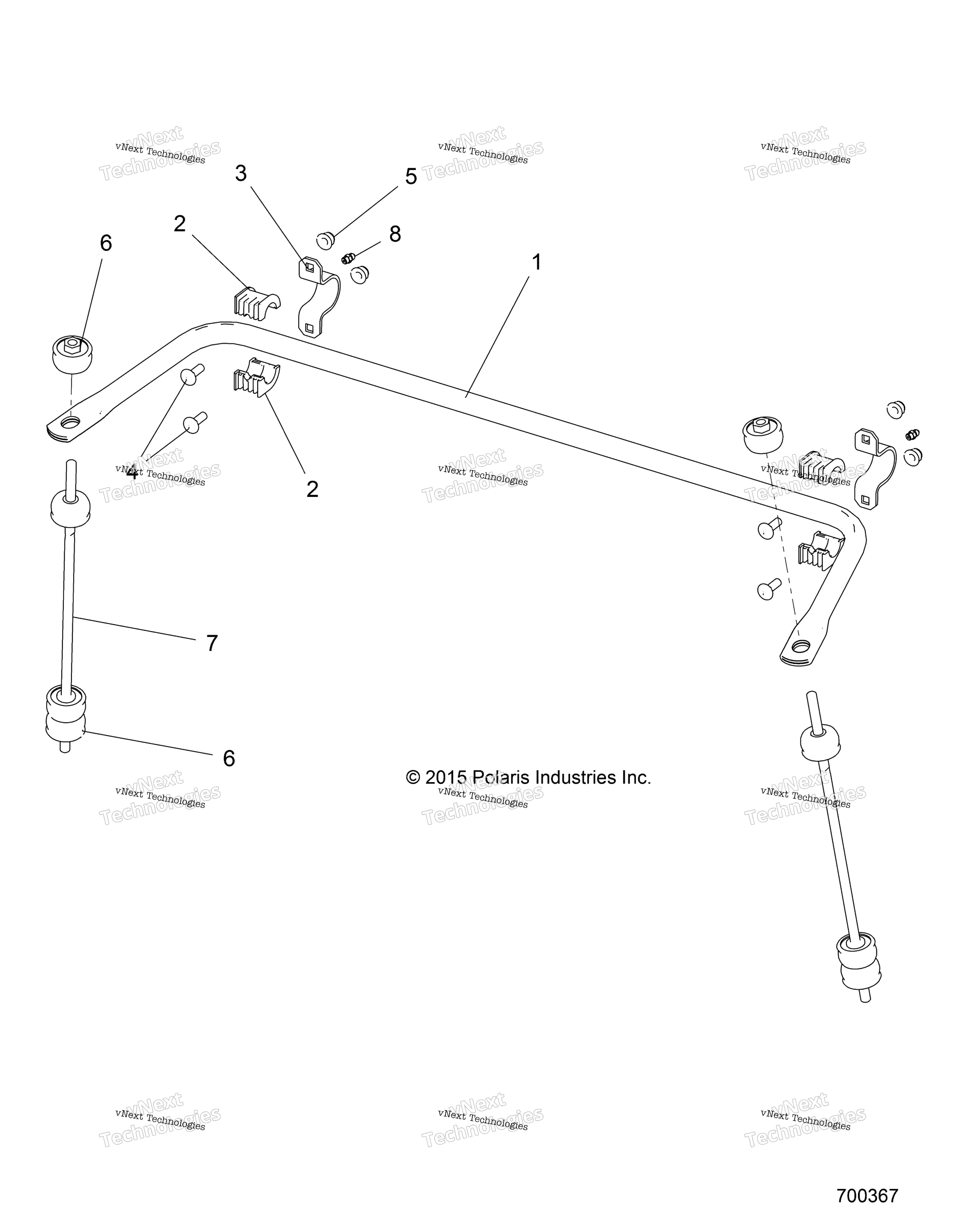 Подвеска, задняя Stabilizer Bar