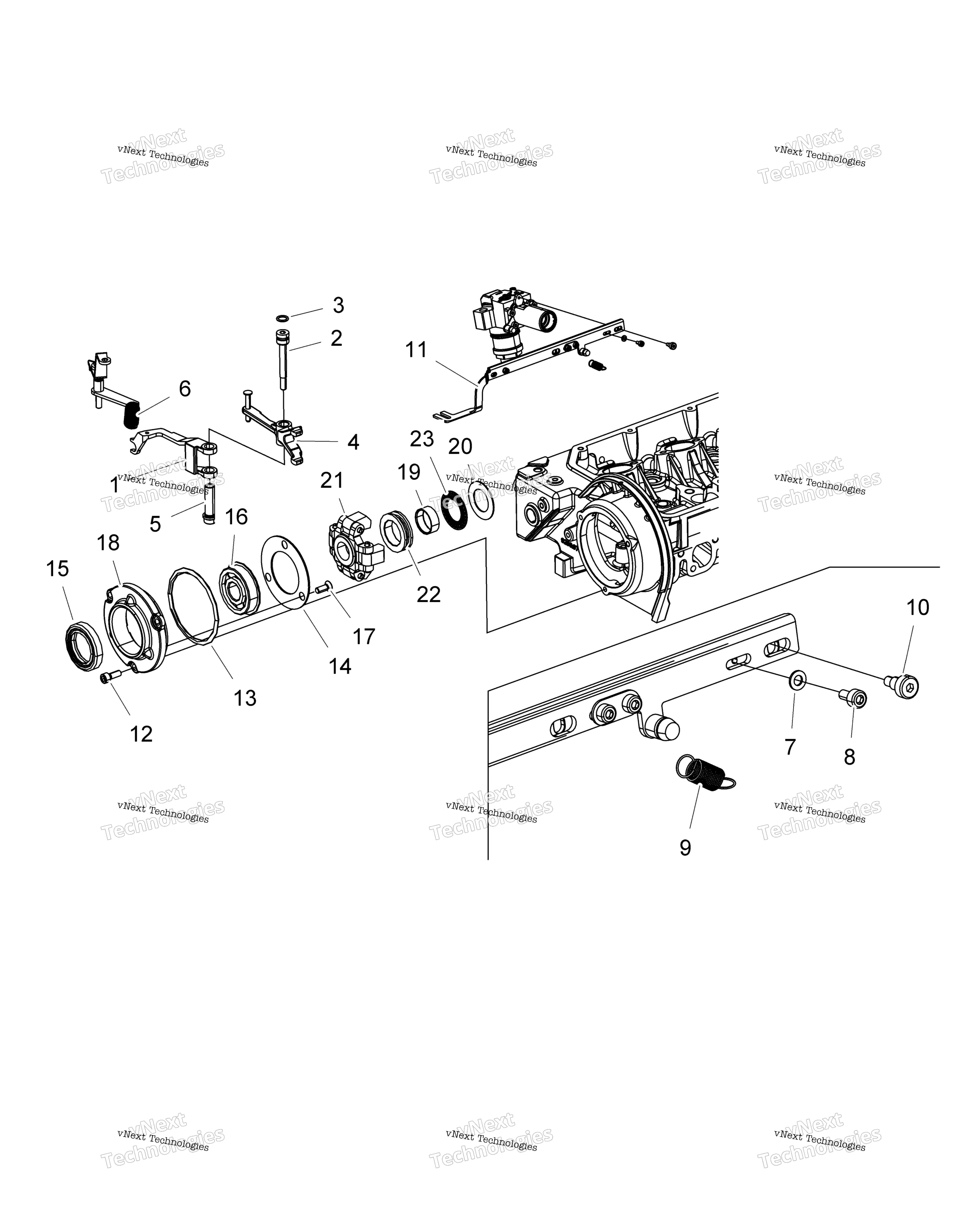 двигатель Speed Governor