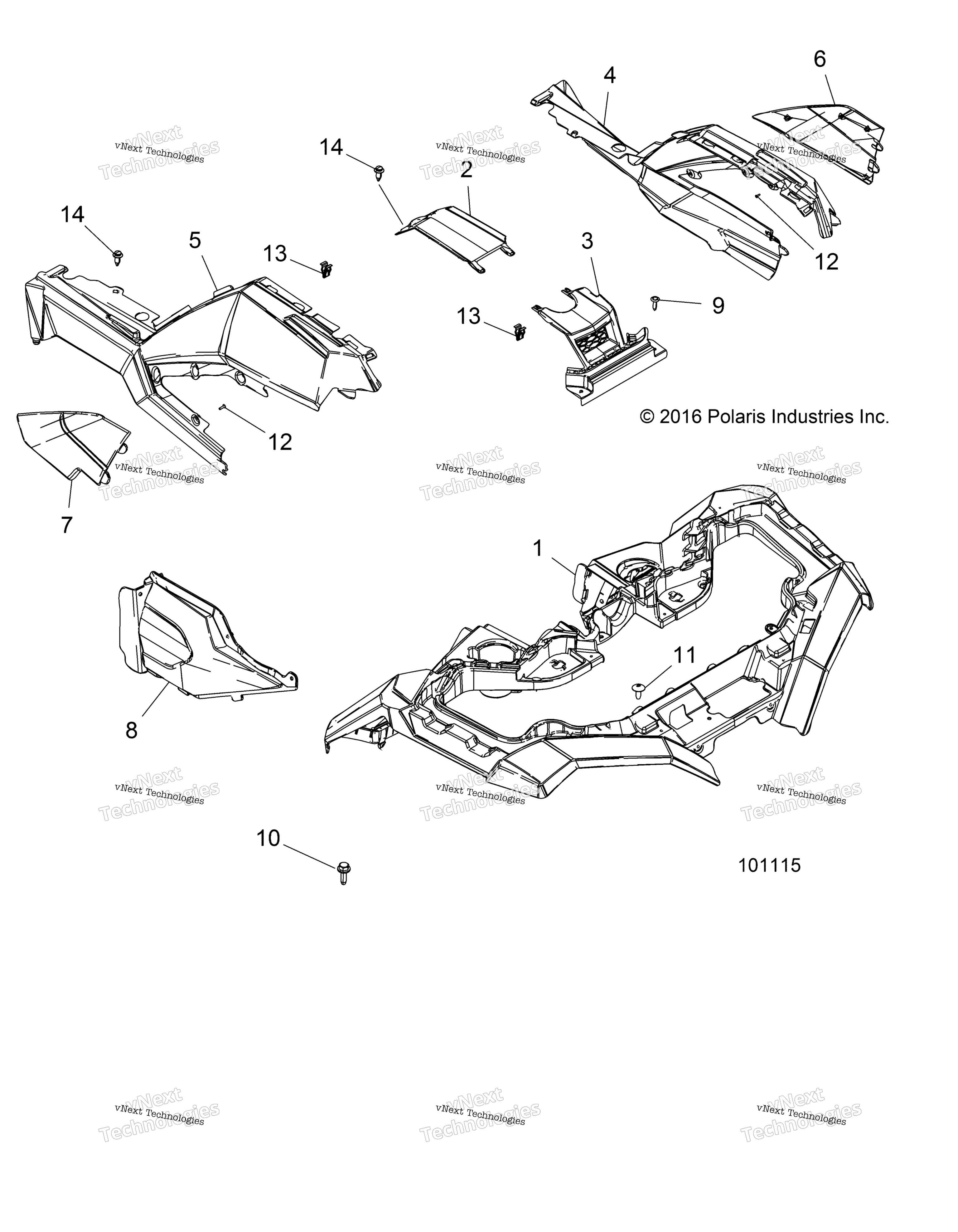 Body, передний Cab
