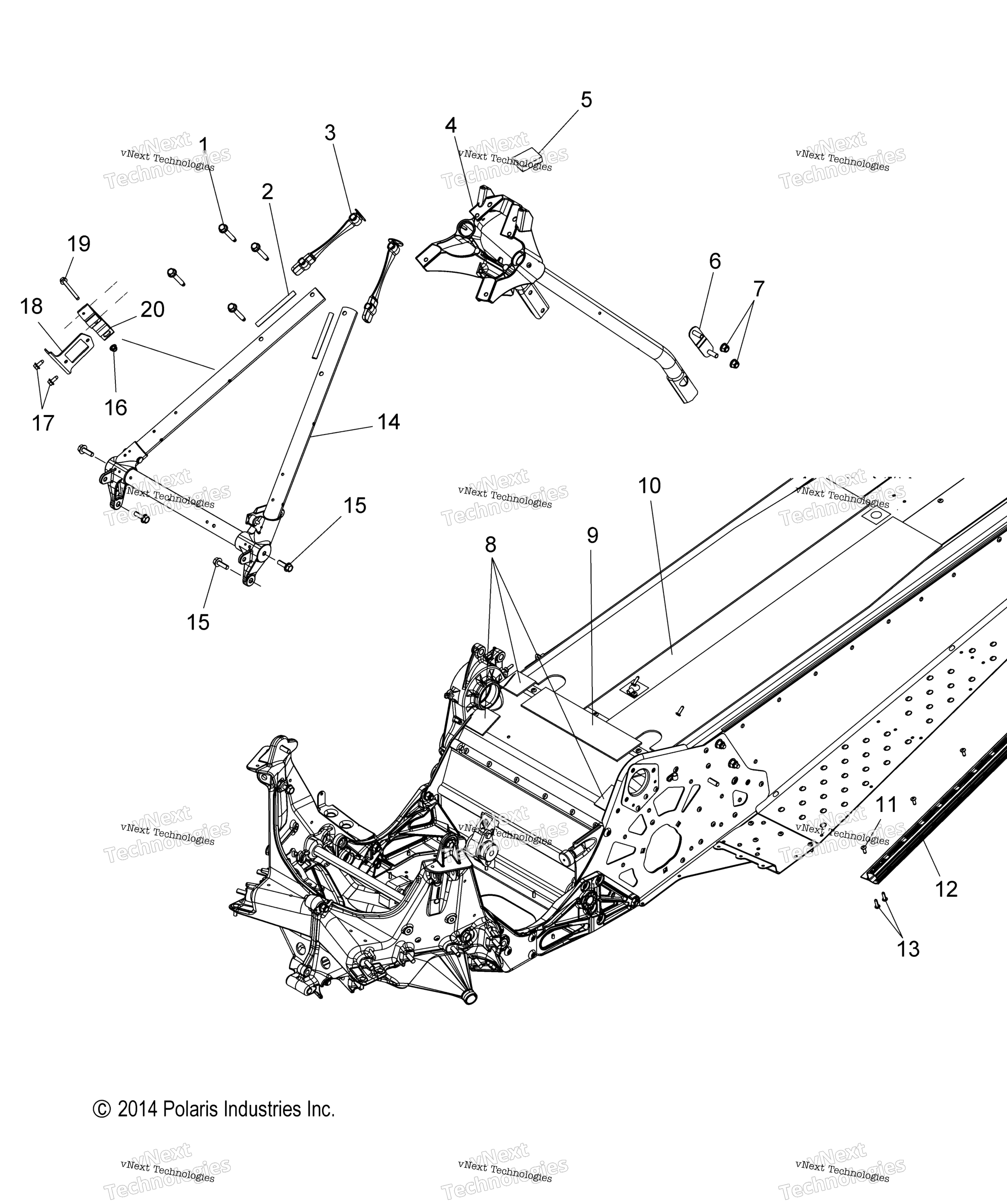 Chassis, Chassis узел & Over Structure