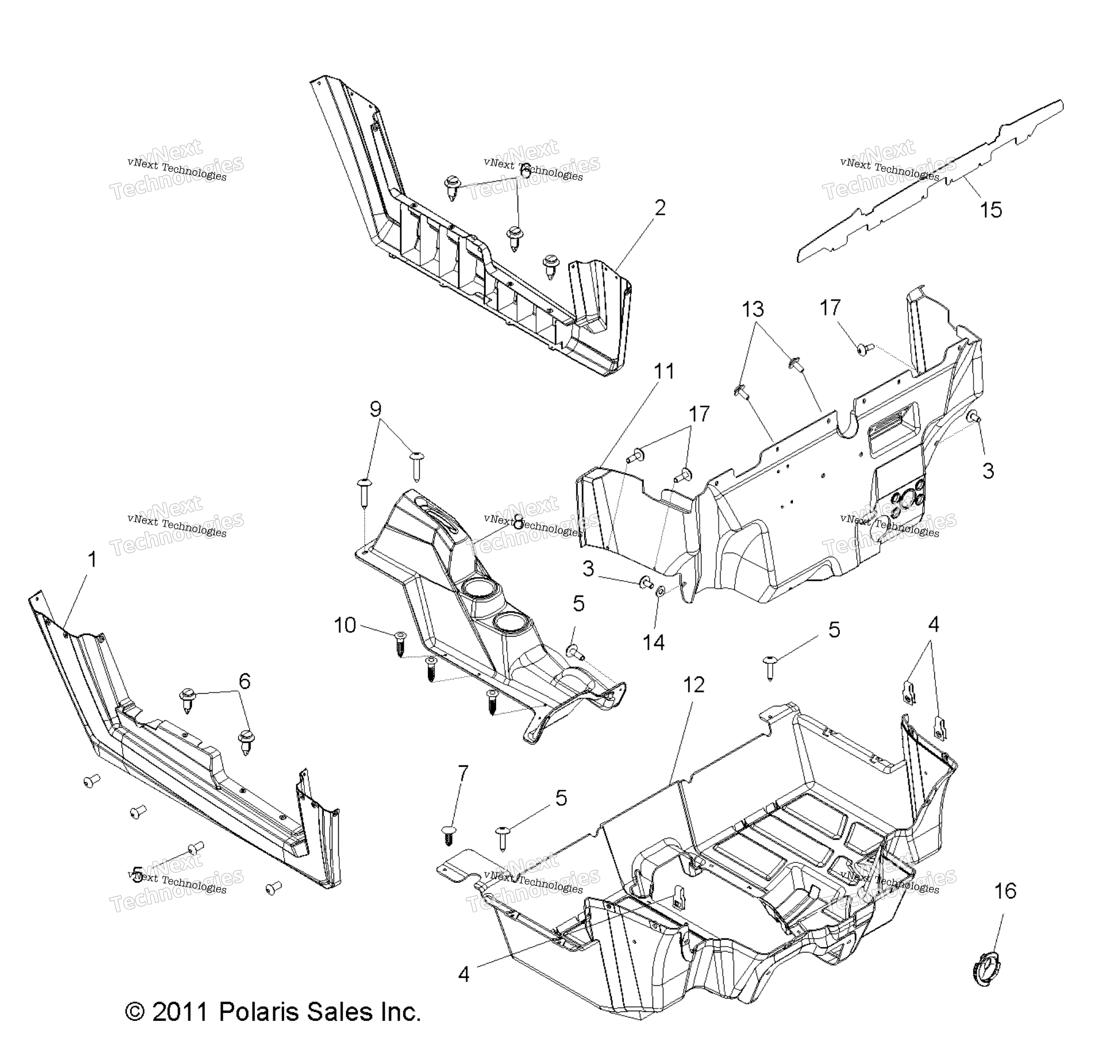 Body, Floor и Rocker Panels