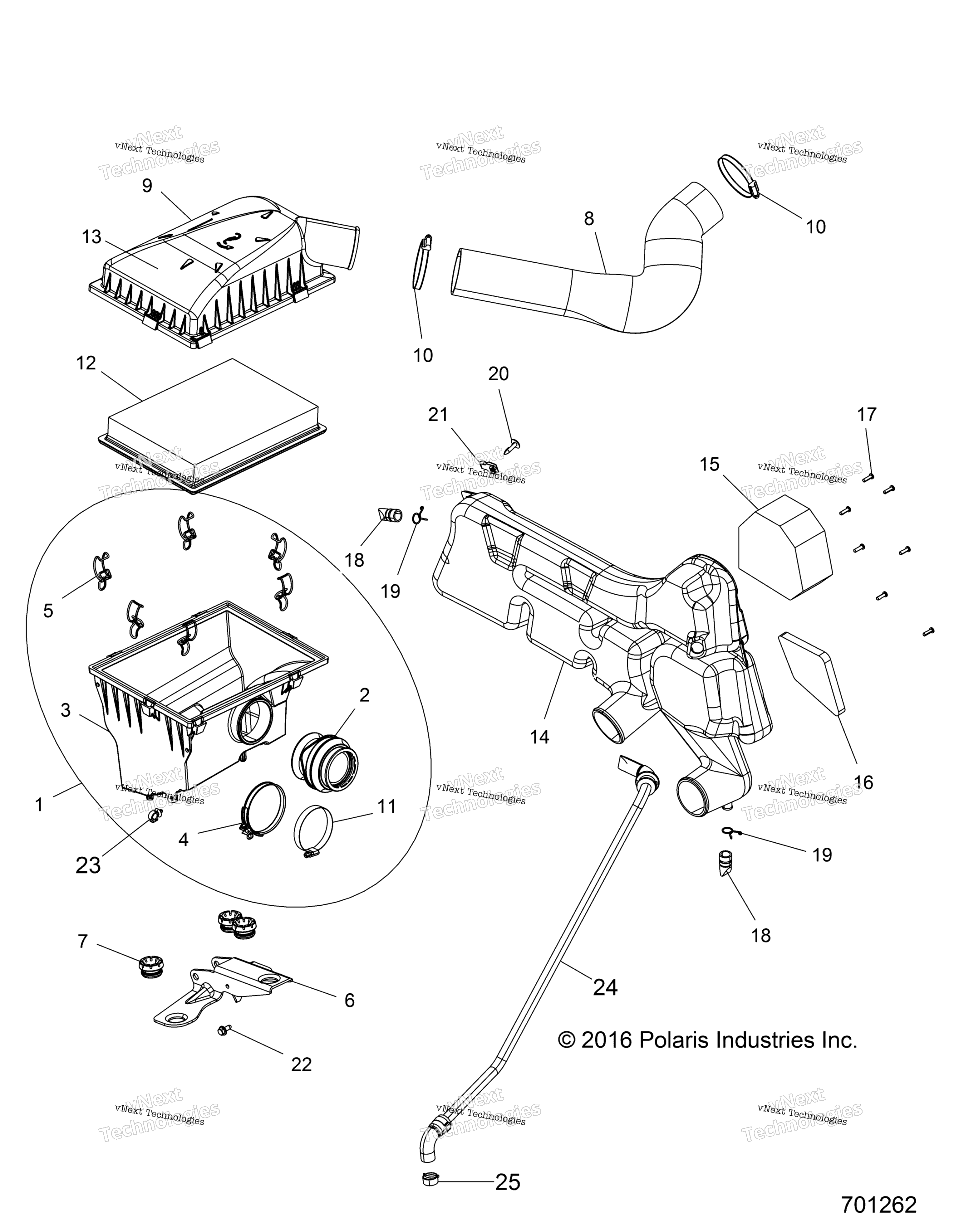 Двигатель, система впуска