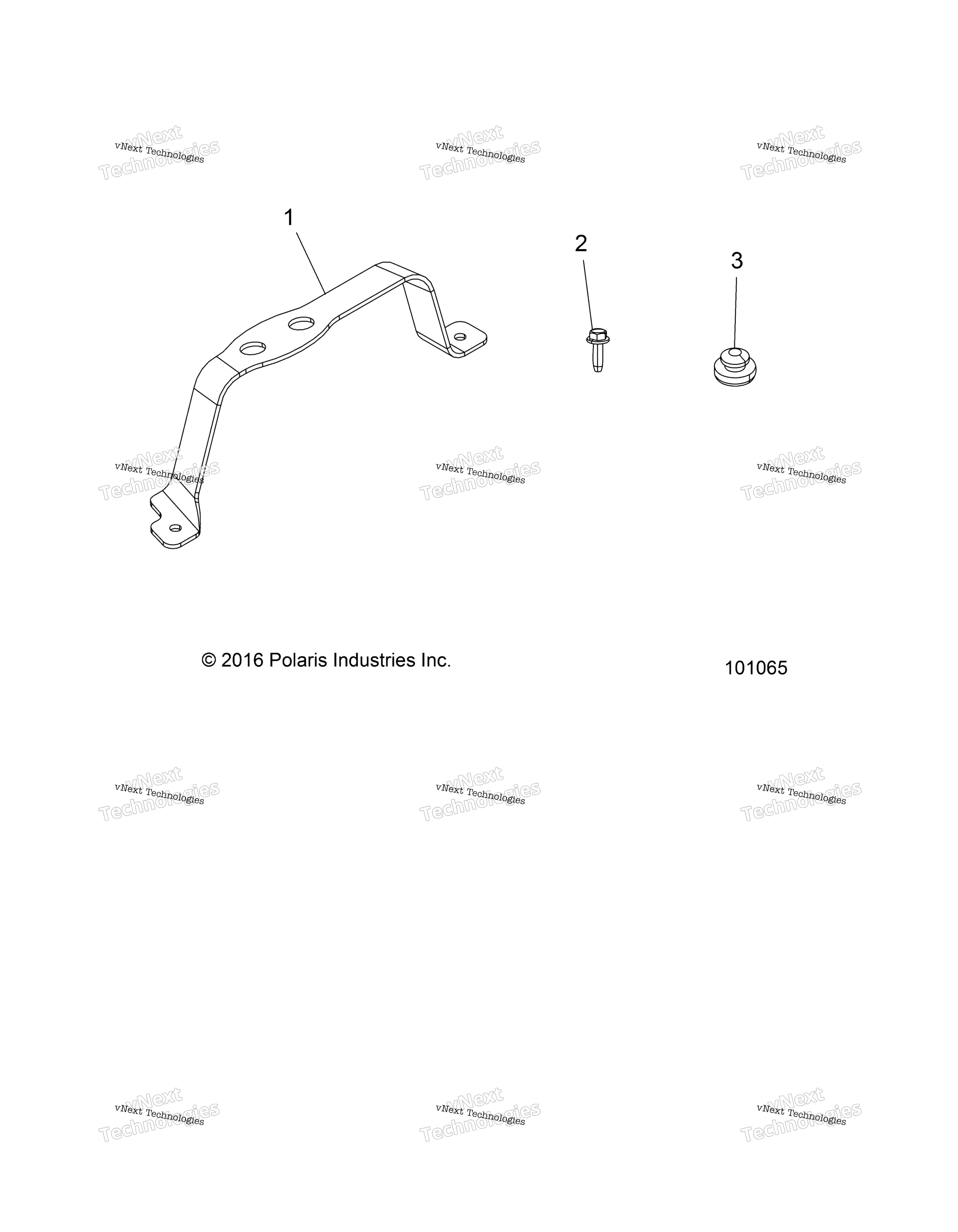 Двигатель, система впуска Support Bracket