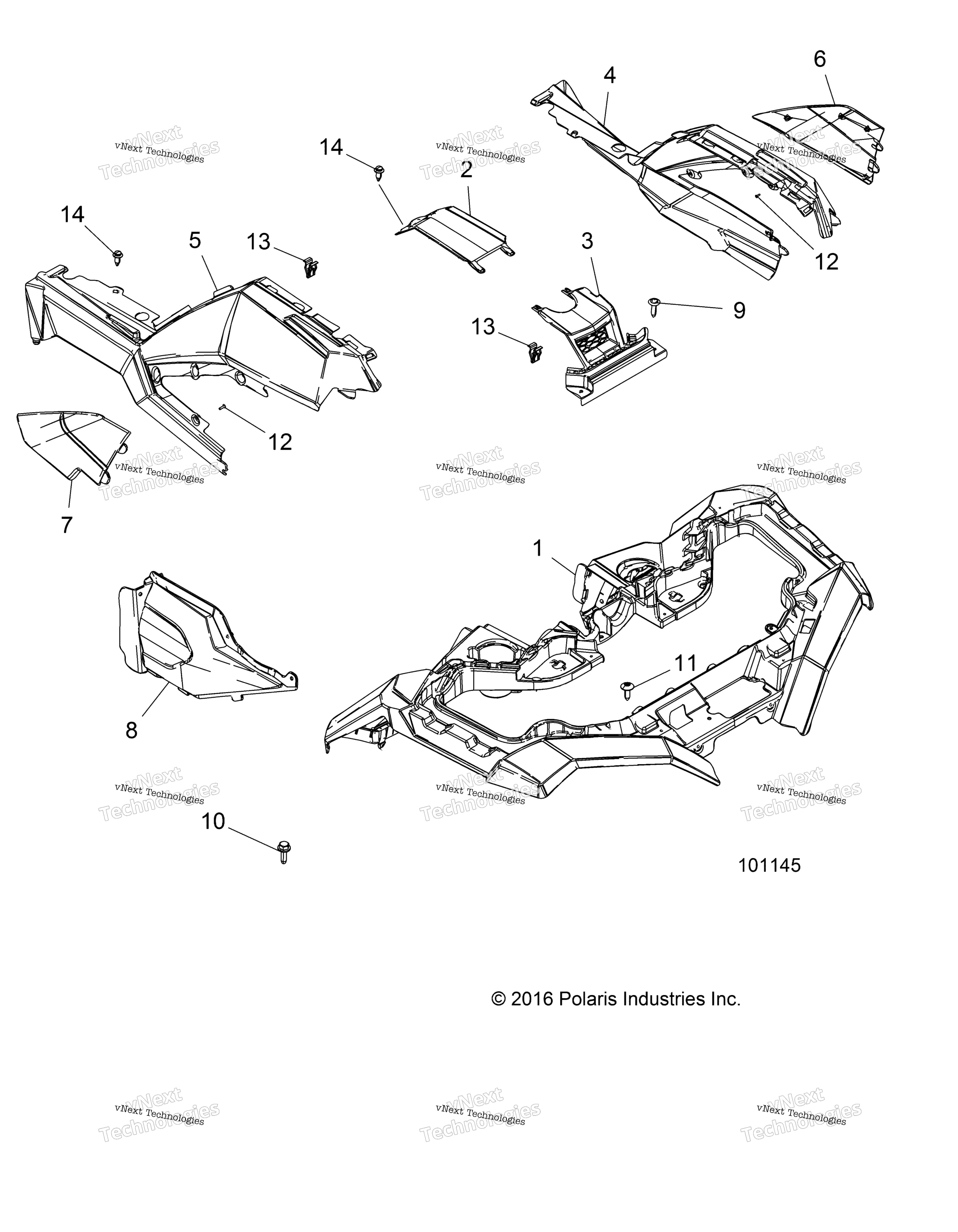 Body, передний Cab