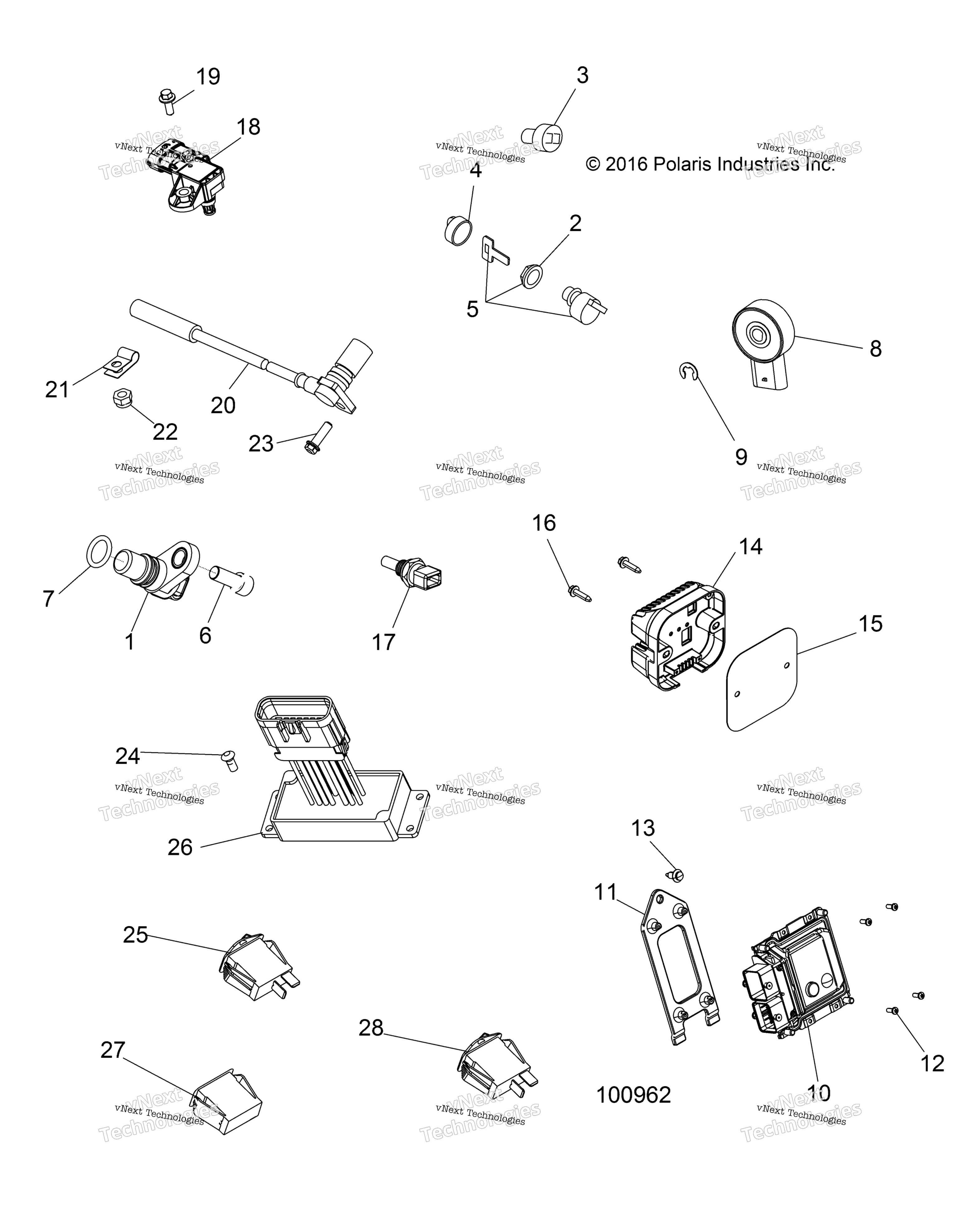 электрооборудование Switches, Sensors & Ecm