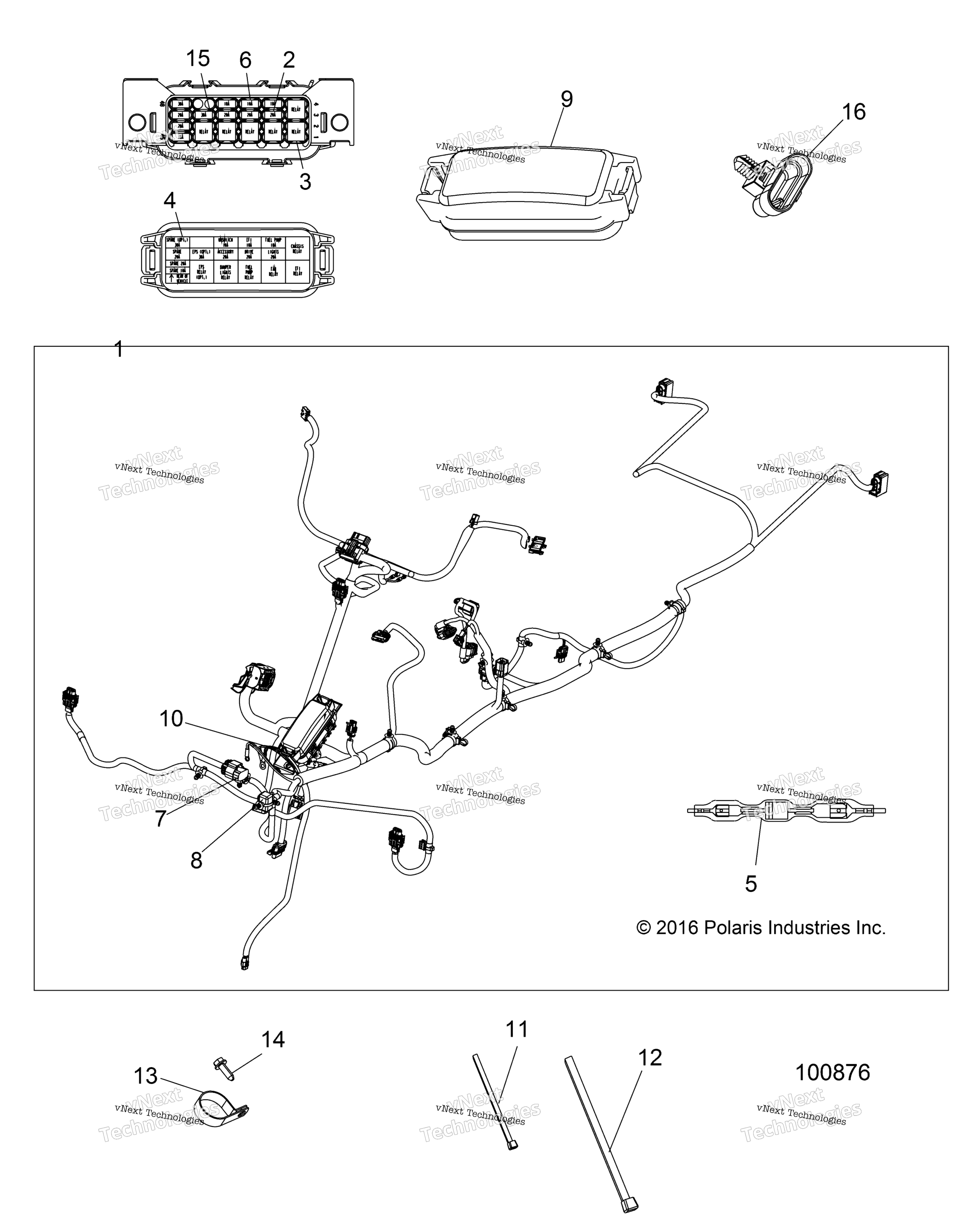 Electrical, Main Wire жгут