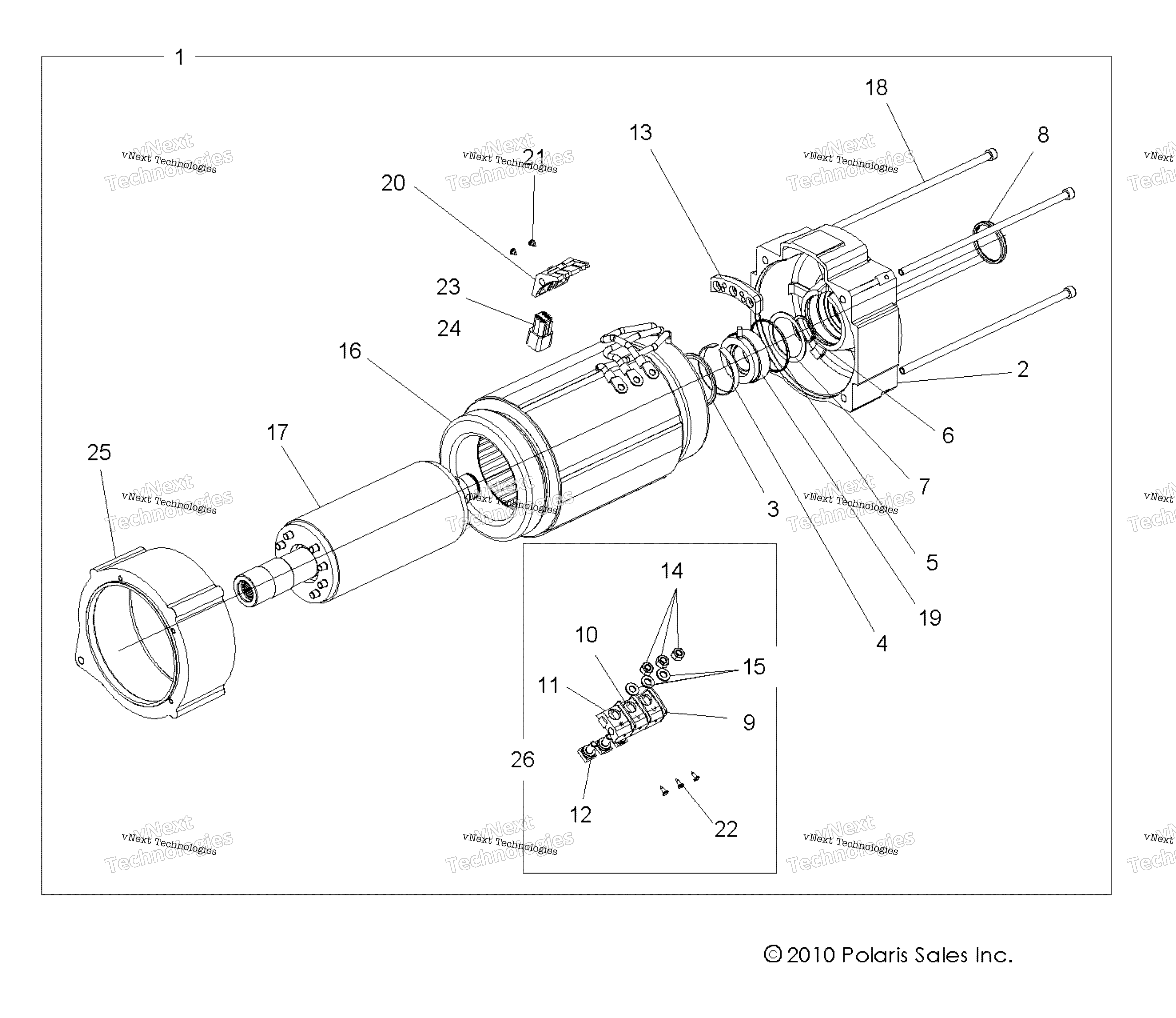 электрооборудование Motor, Internals
