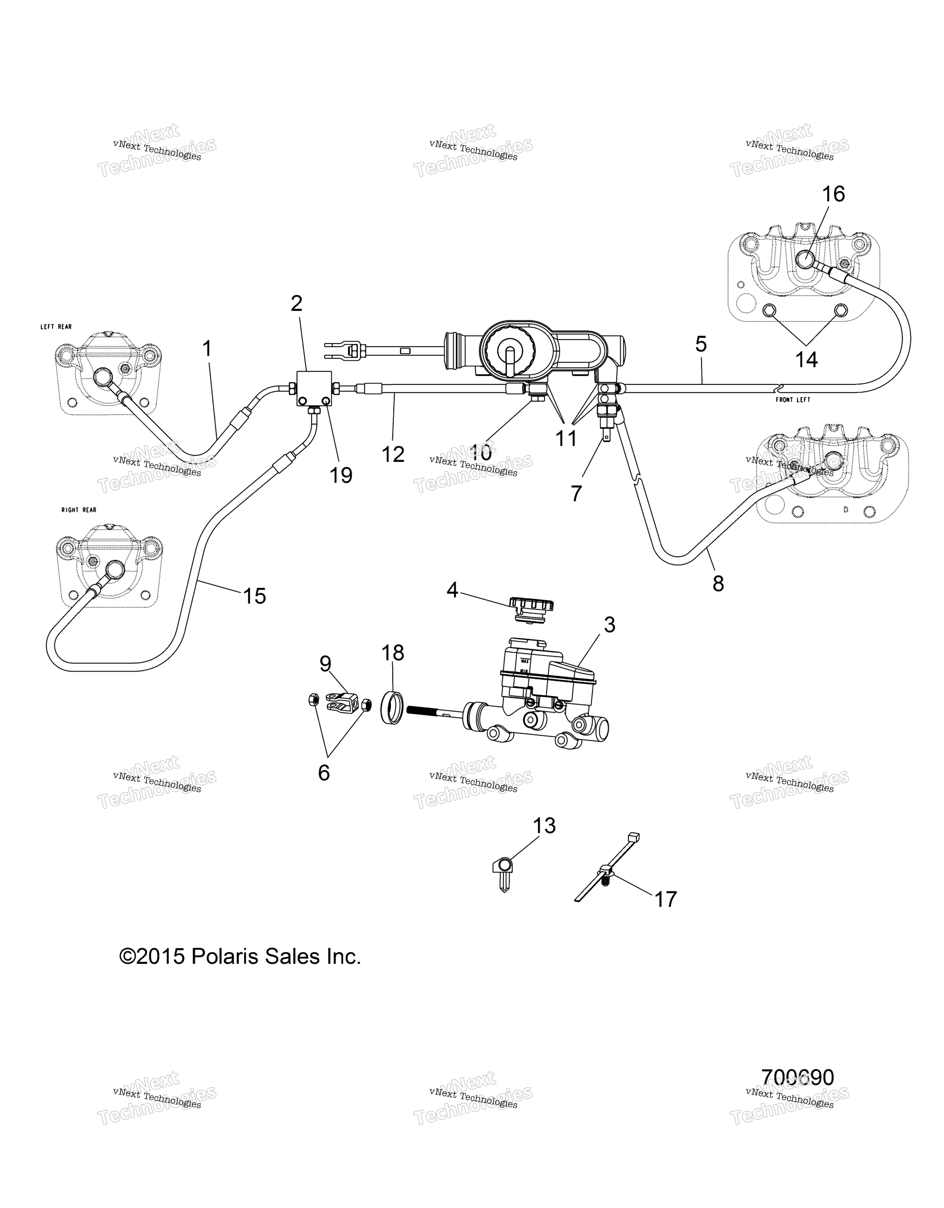 Brakes, Lines & Master цилиндр