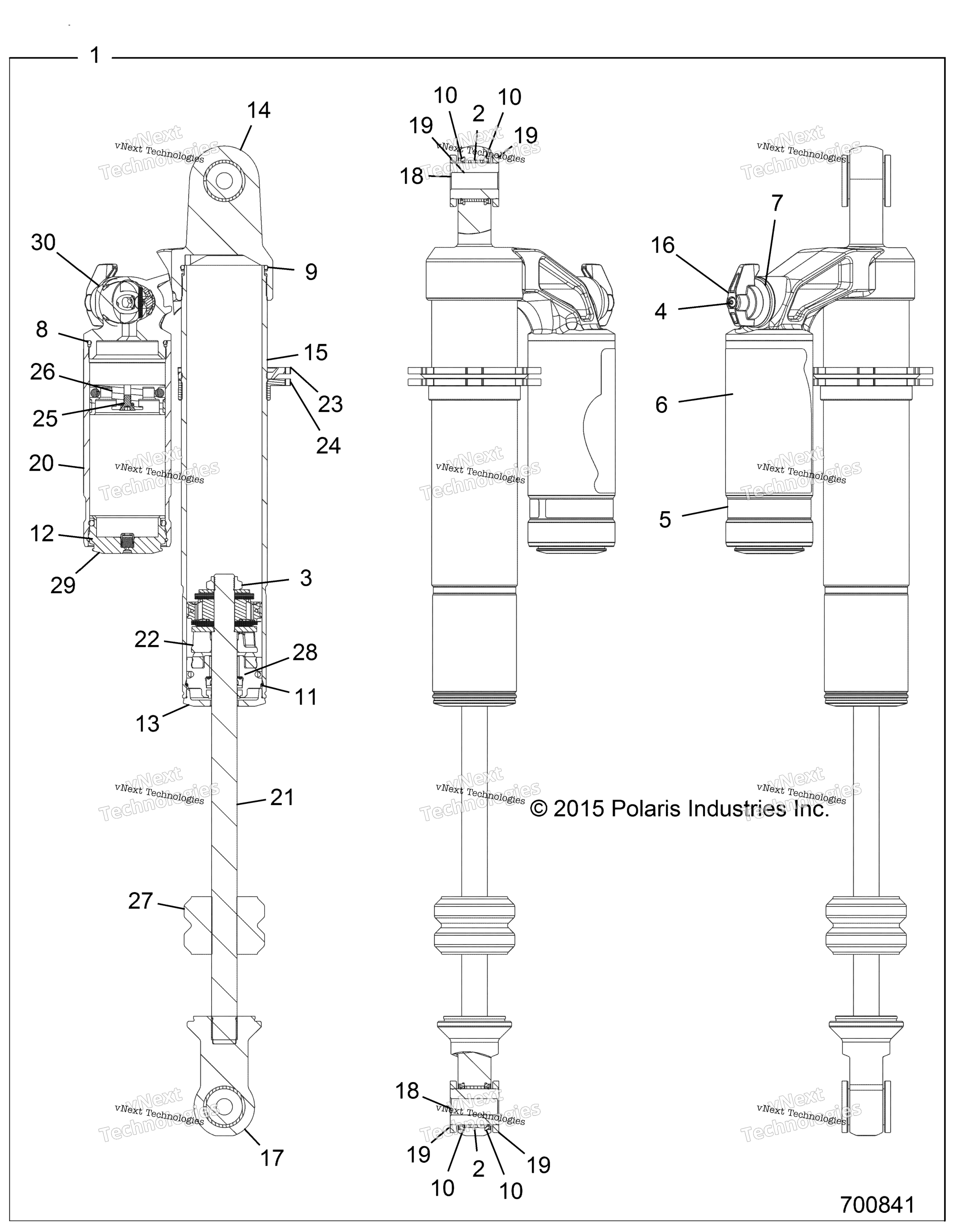Подвеска, задний амортизатор Internals R17rge99nm