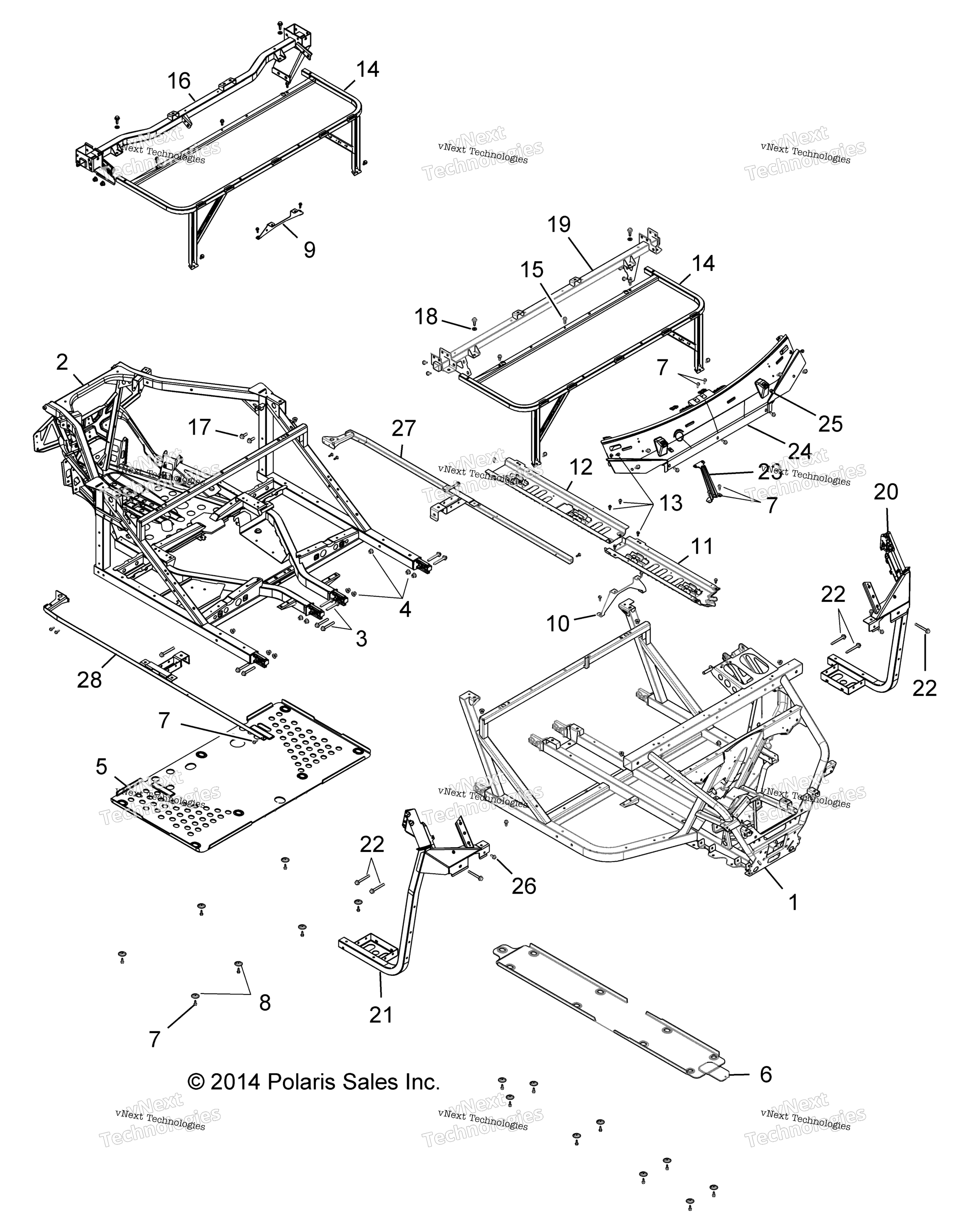 Chassis, рама