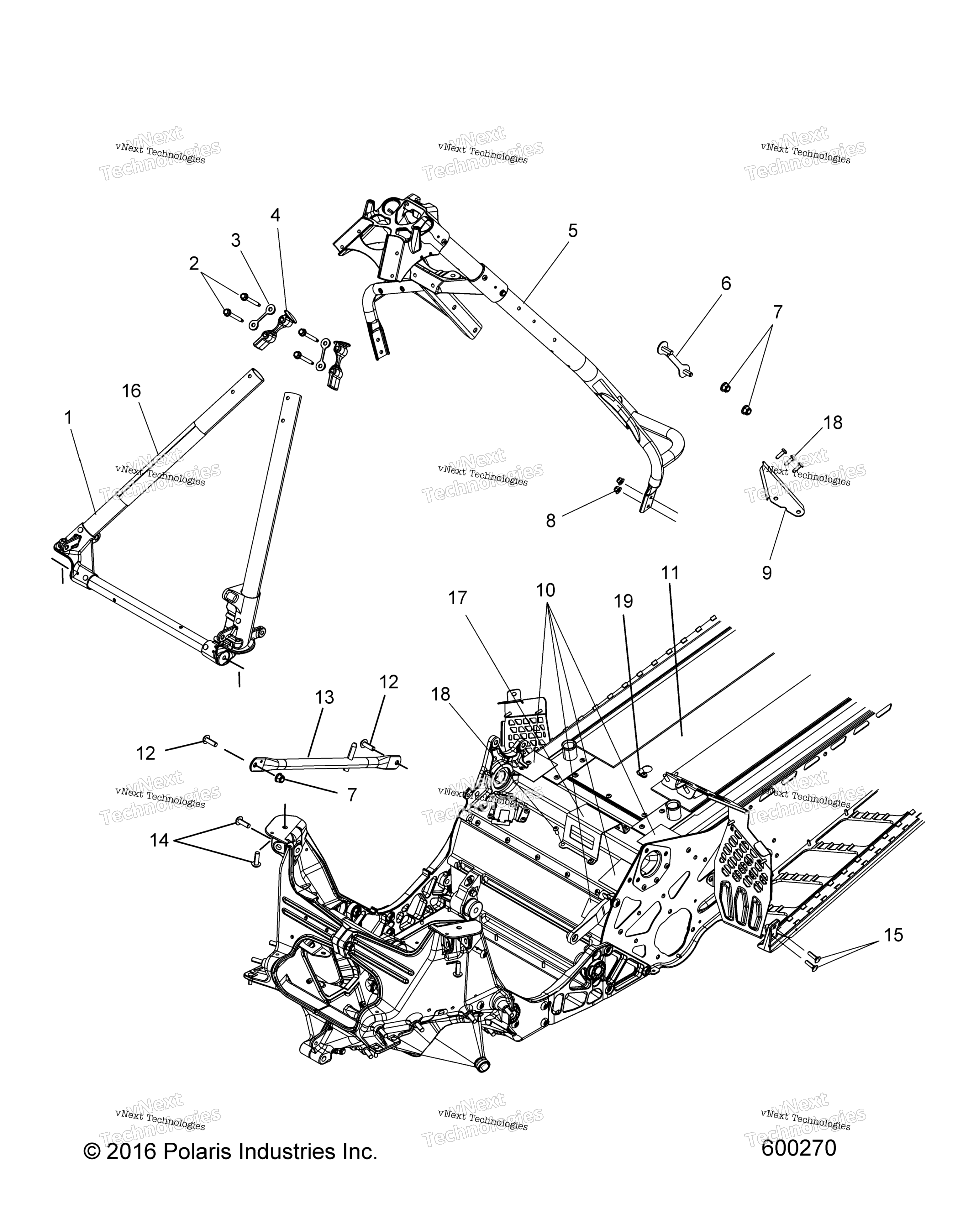Chassis, Chassis Asm. & Over Structure All опции