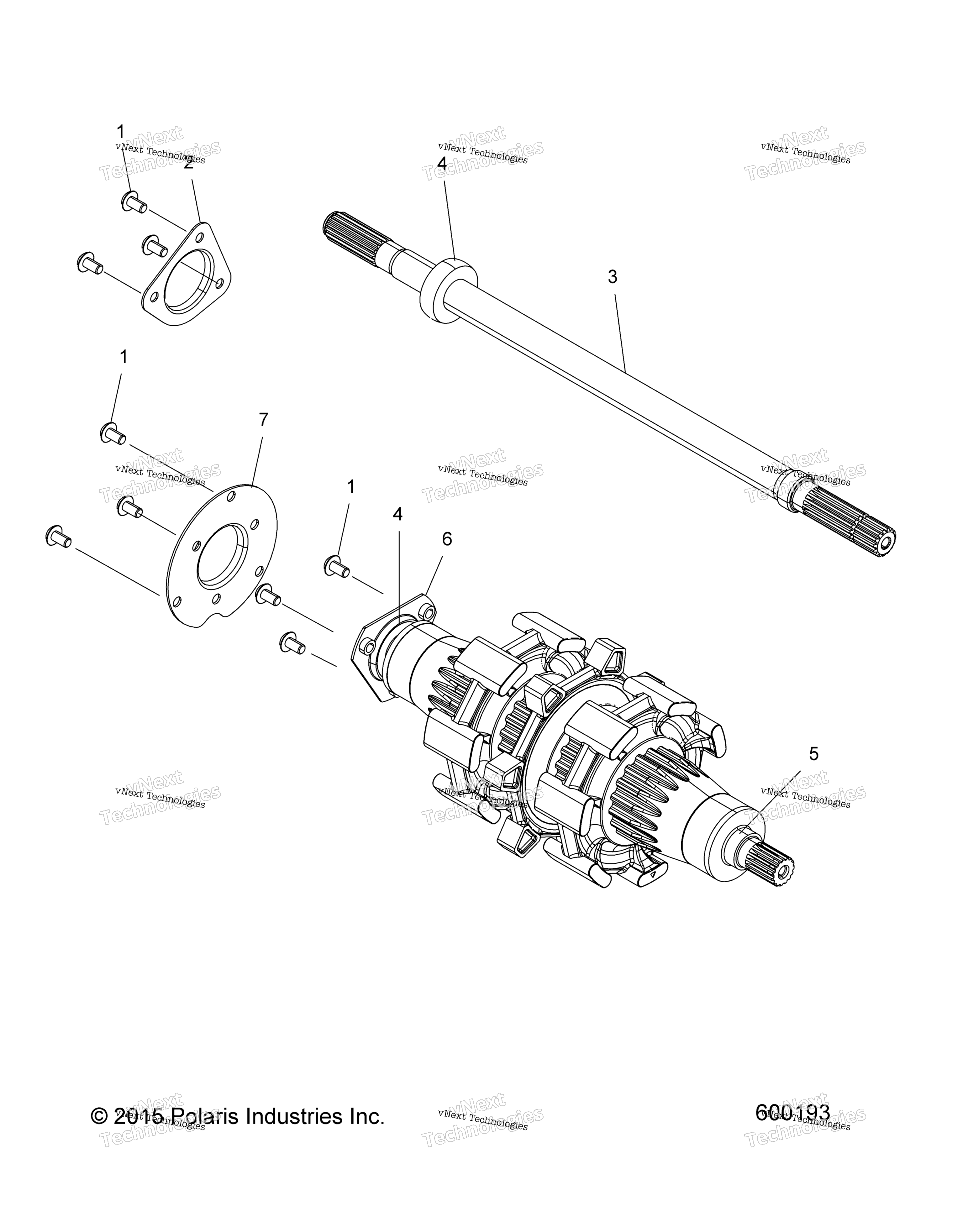 Привод Train, Jackshaft & Driveshaft All Options