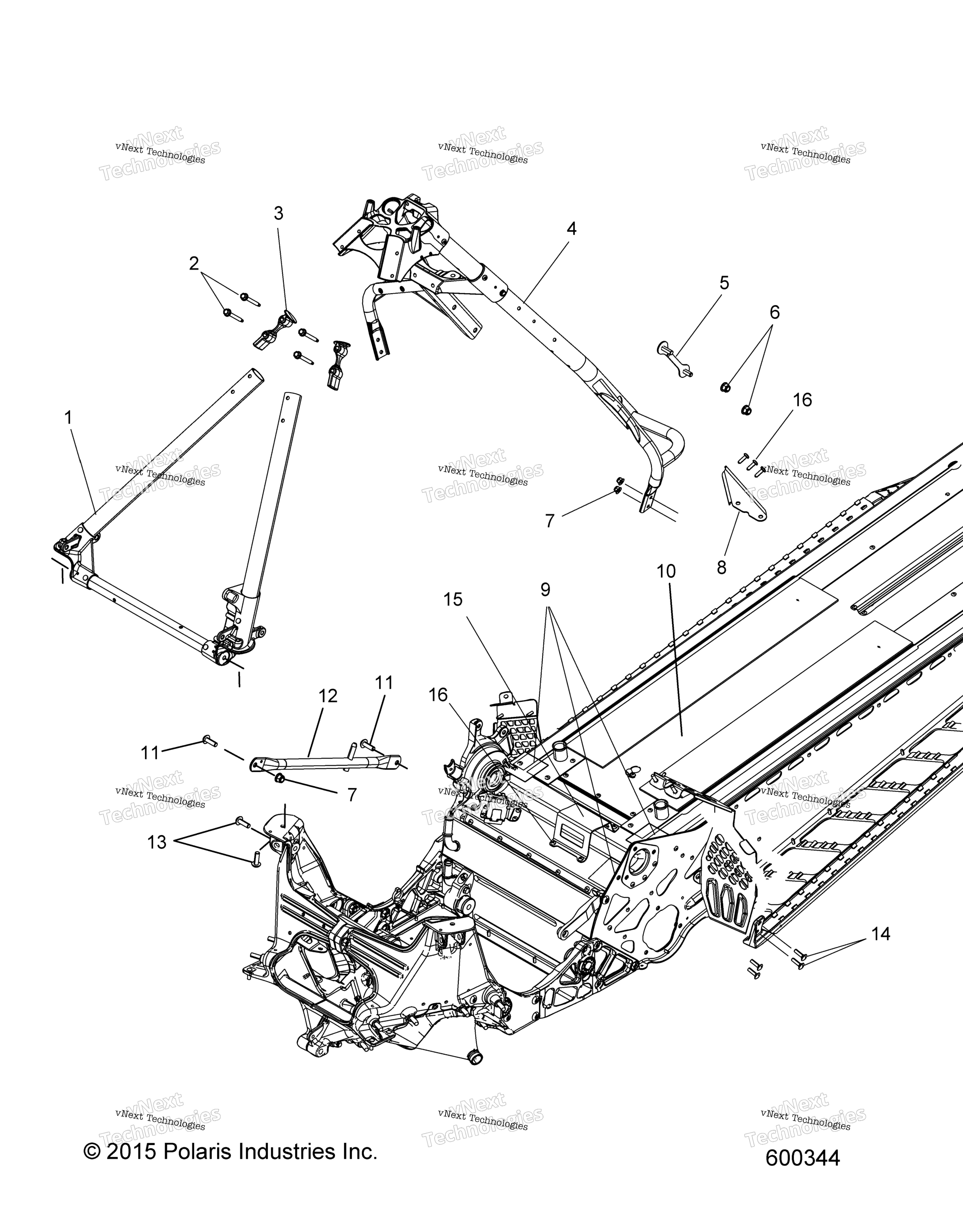 Chassis, Chassis Asm. & Over Structure All опции