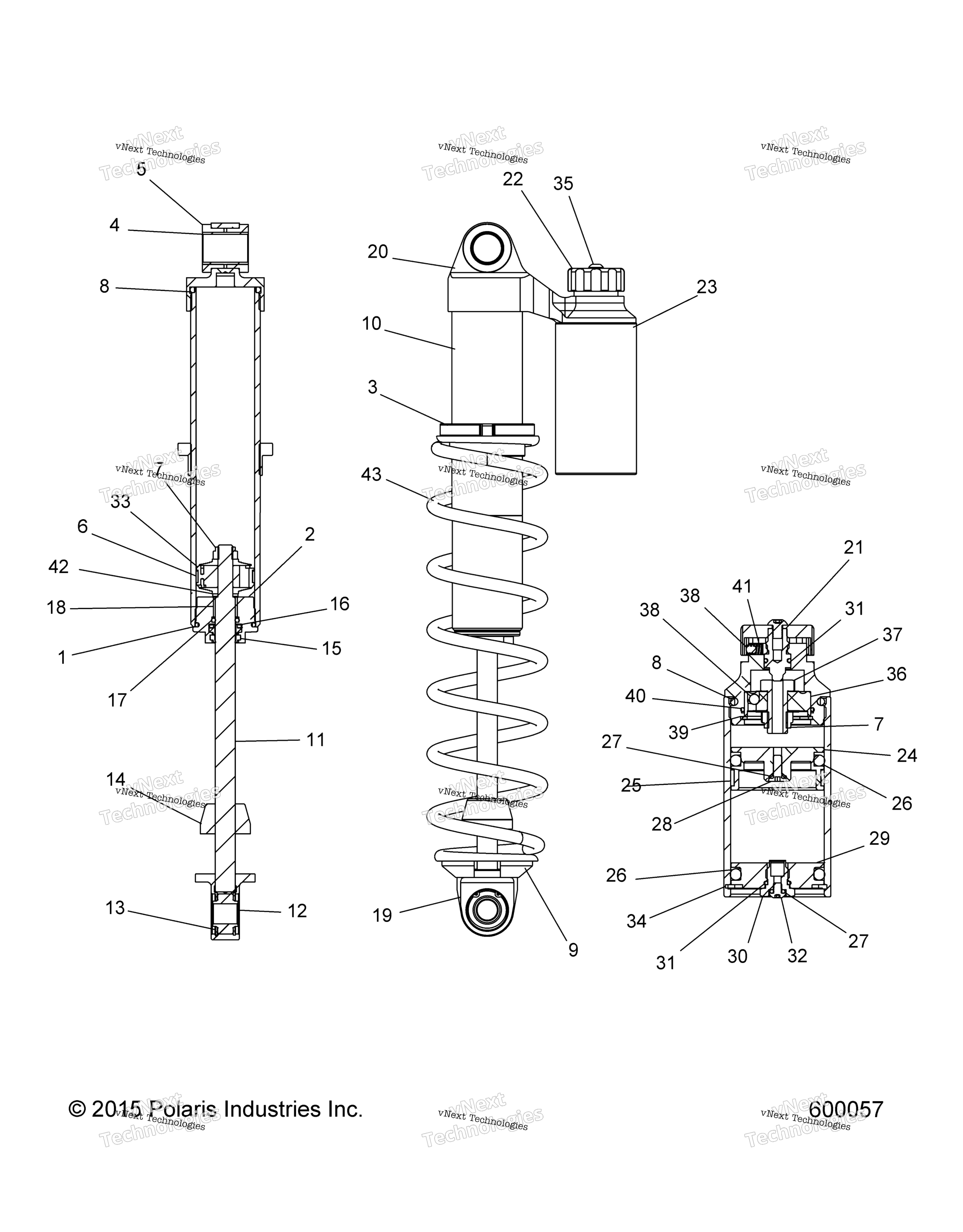 Suspension, Shock, Ifs W / Reservoir All Options