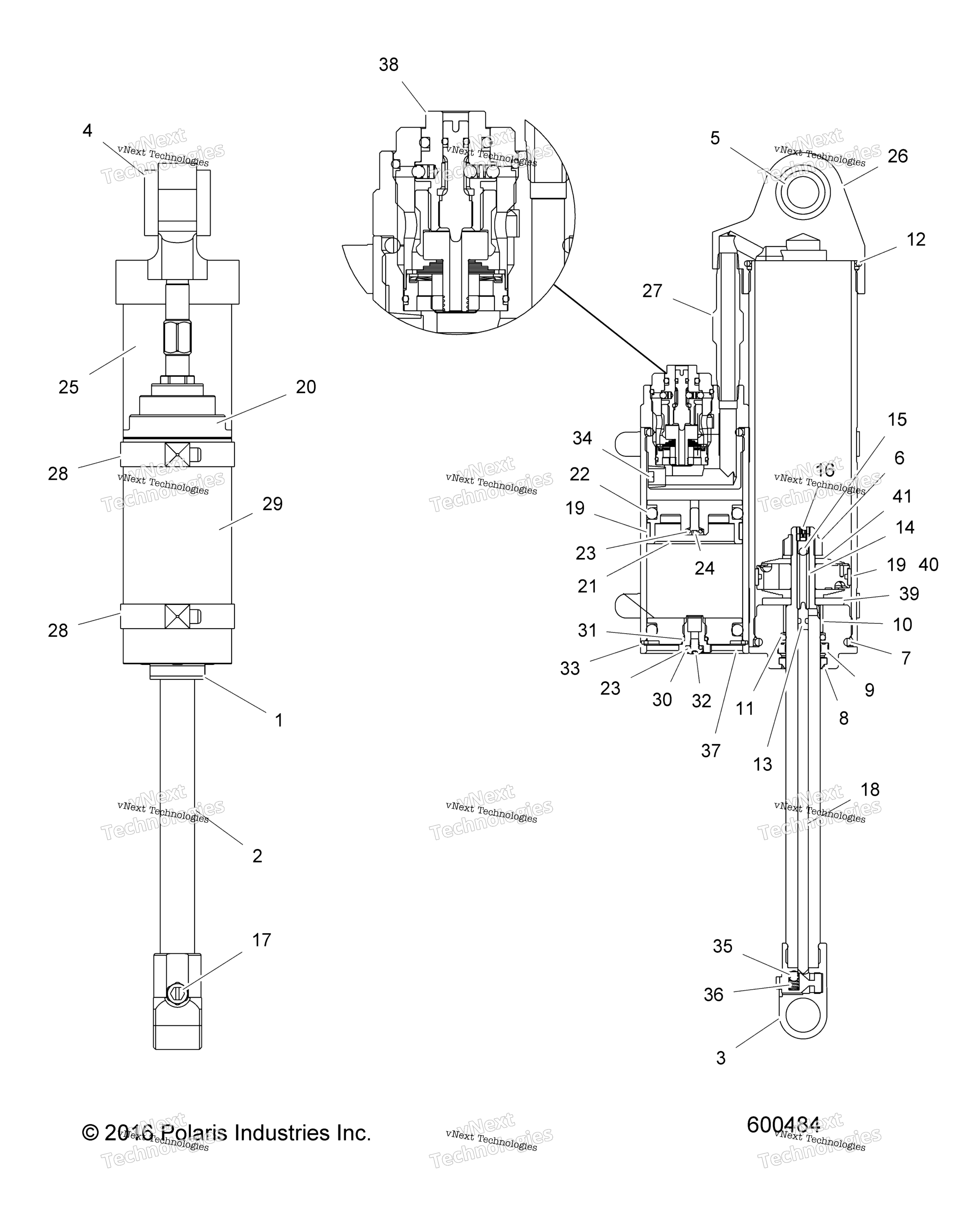 Suspension, Shock, задний Track