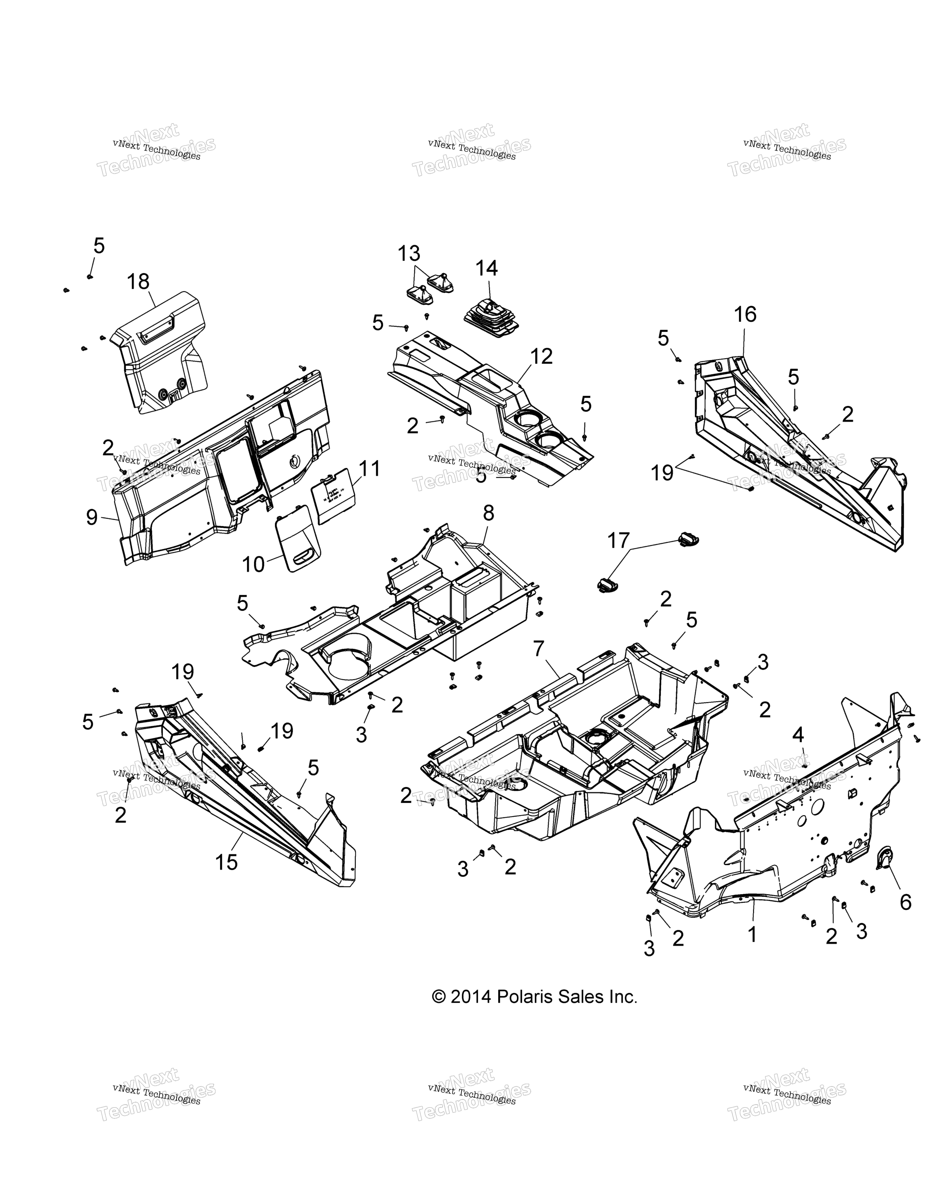 Body, Floor и Rocker Panels