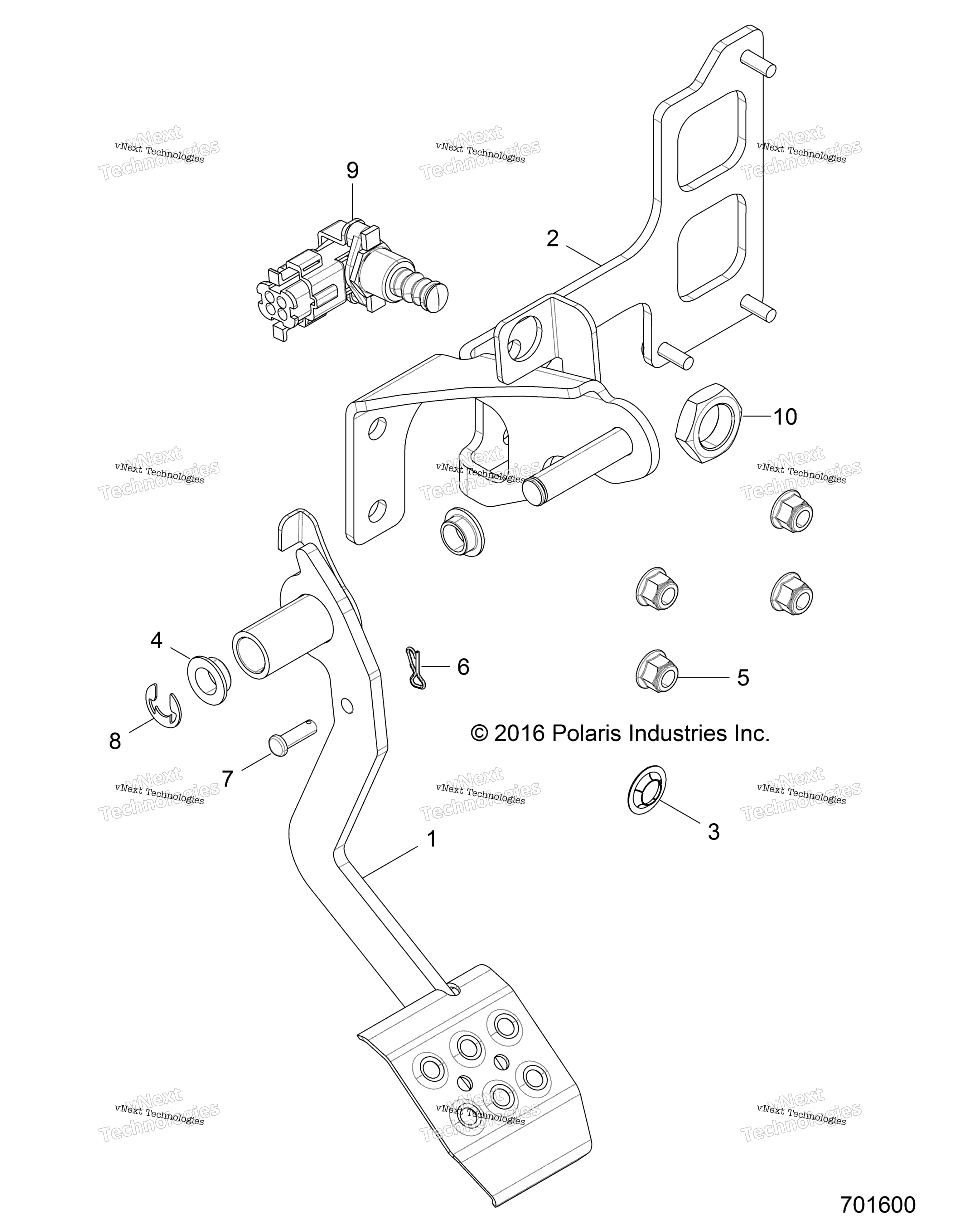 Тормоза, педаль And Master Cylinder Z17vbs87c2/Cb