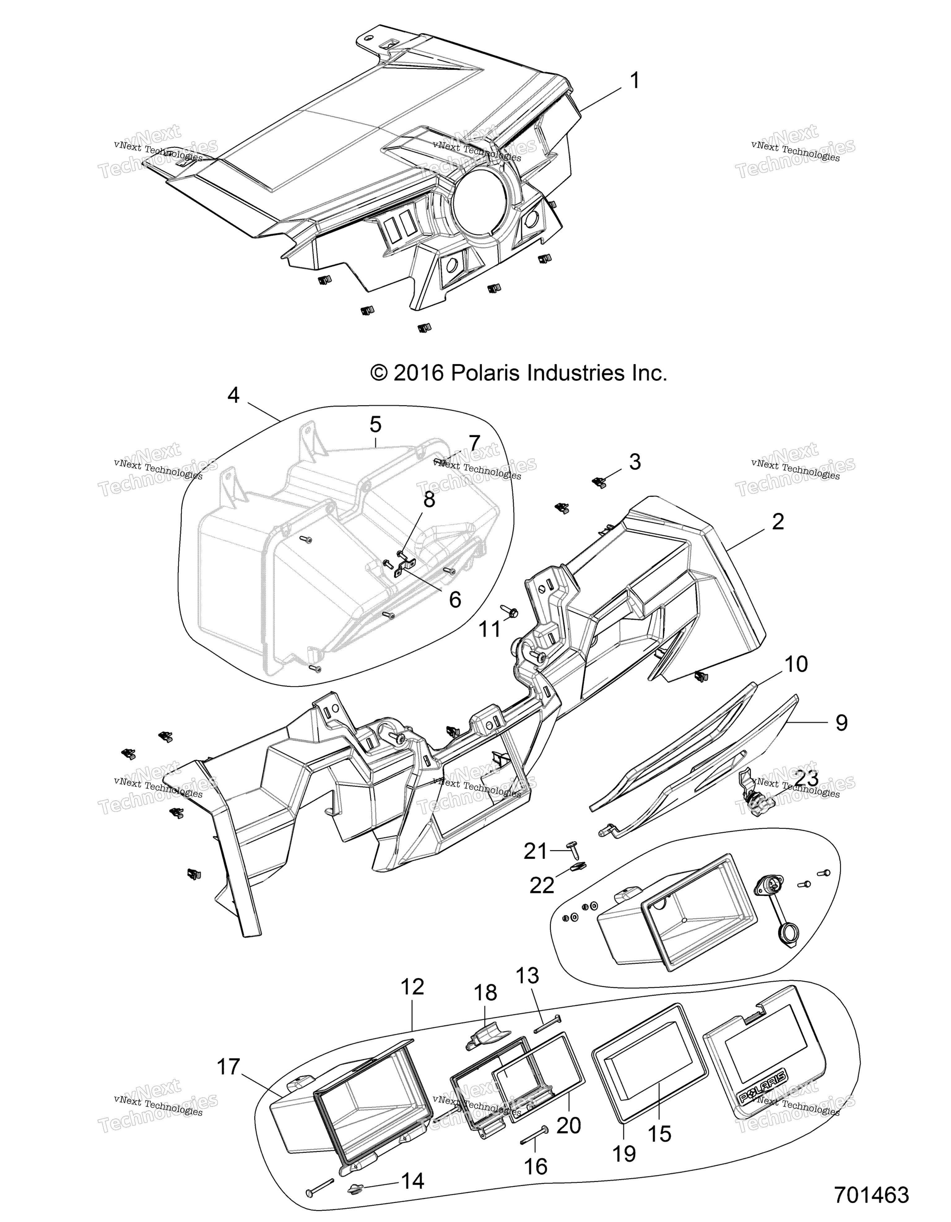 Кузов, панель приборов And Glovebox
