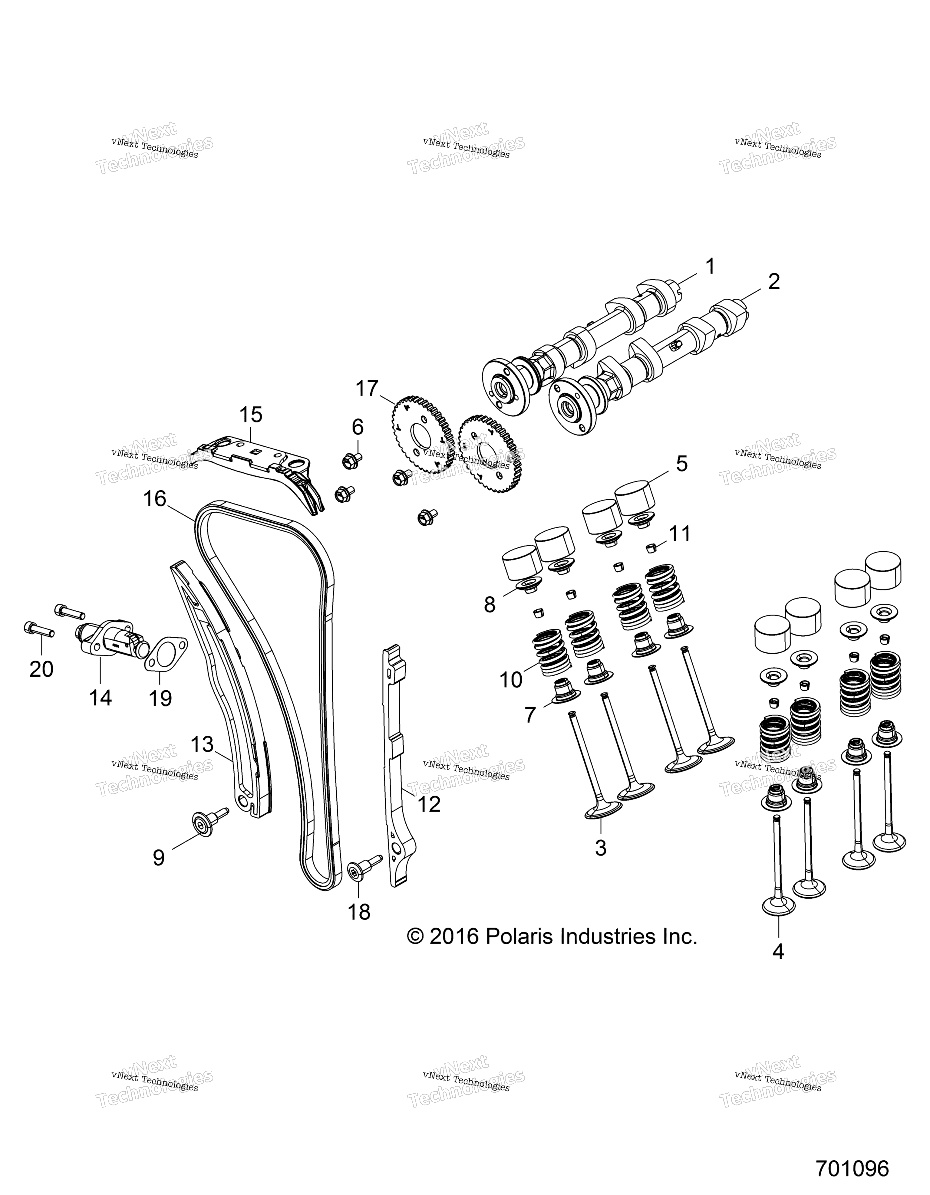 Engine, Valves & распредвалы