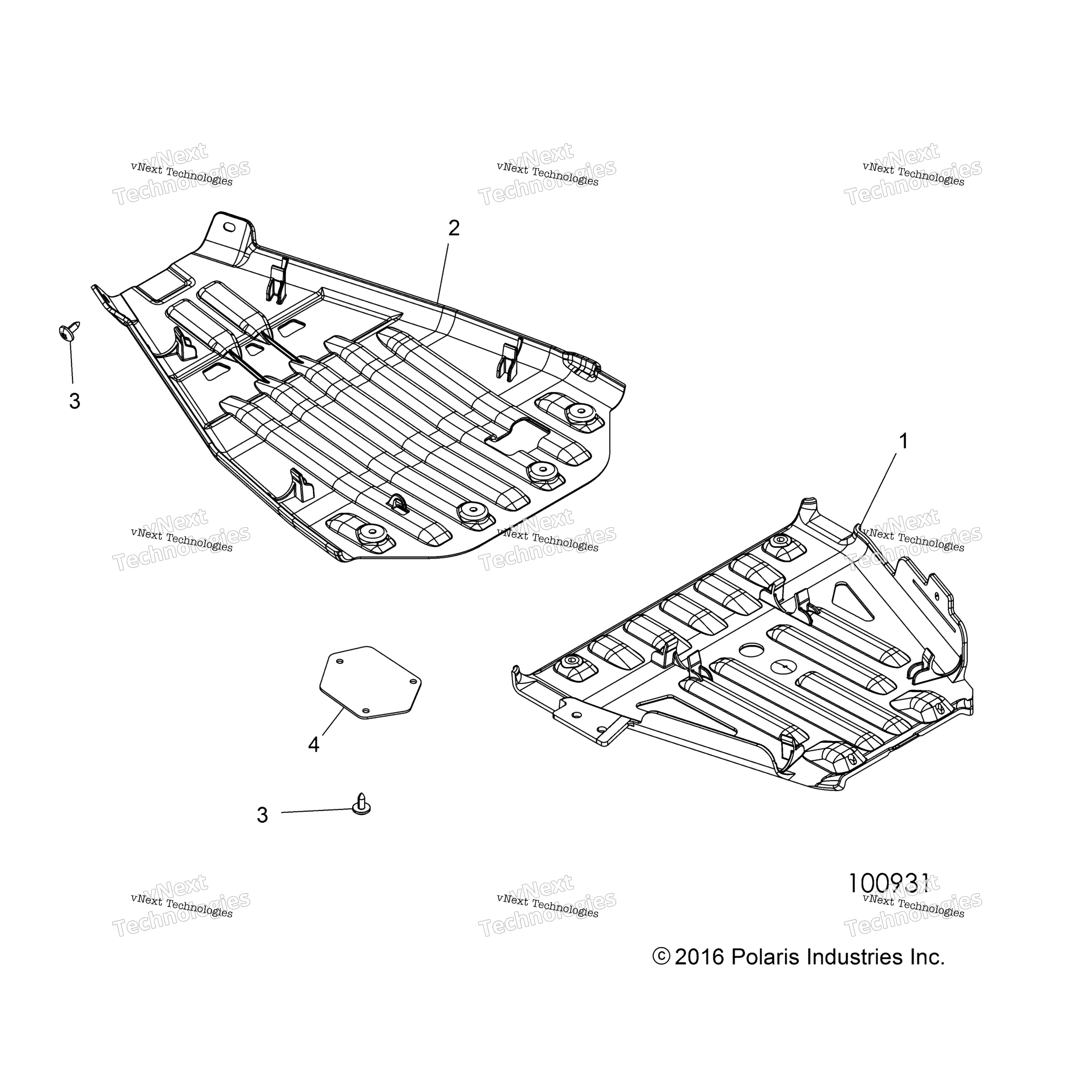 кузов Skid Plates