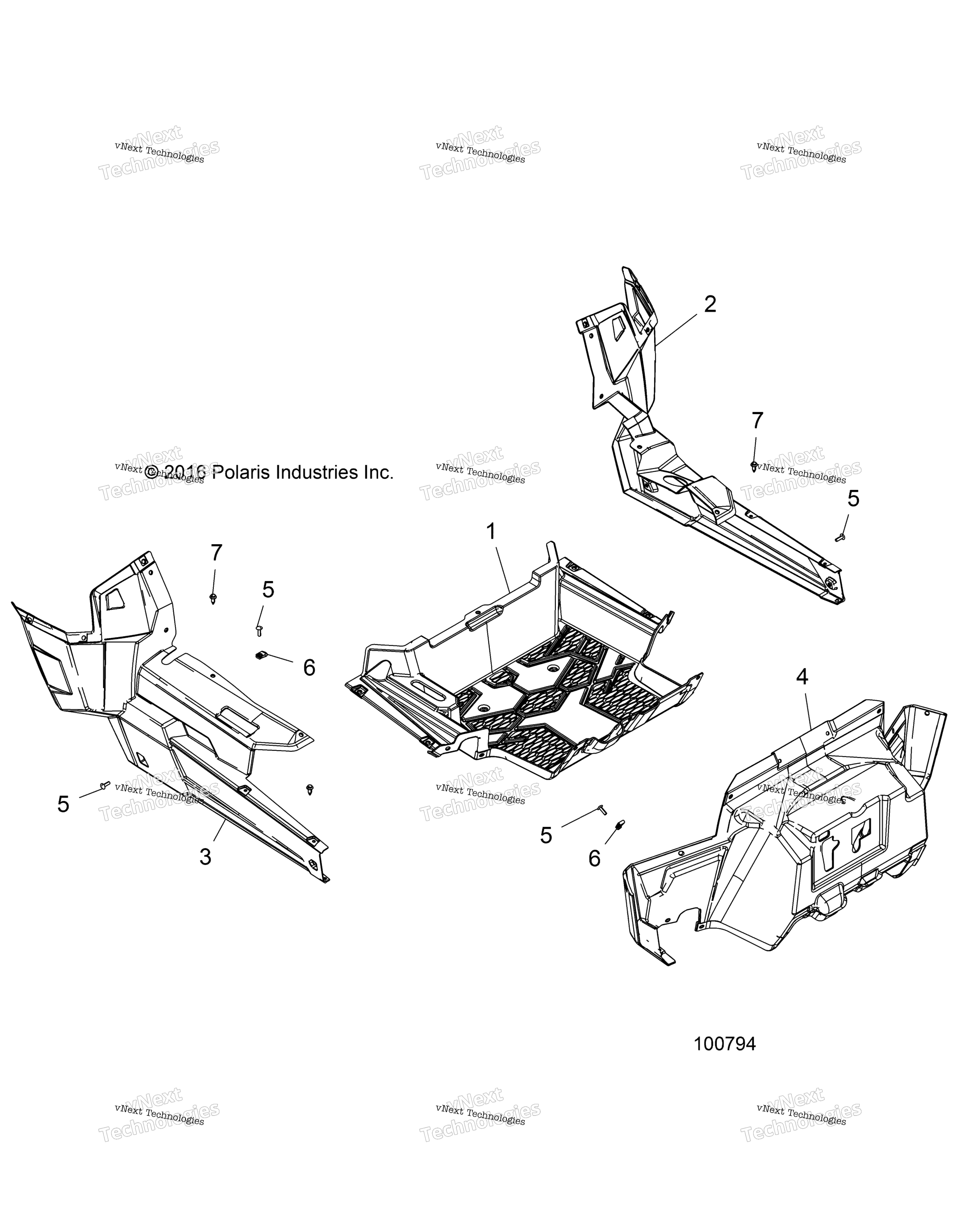 Body, Floor и Rocker Panels