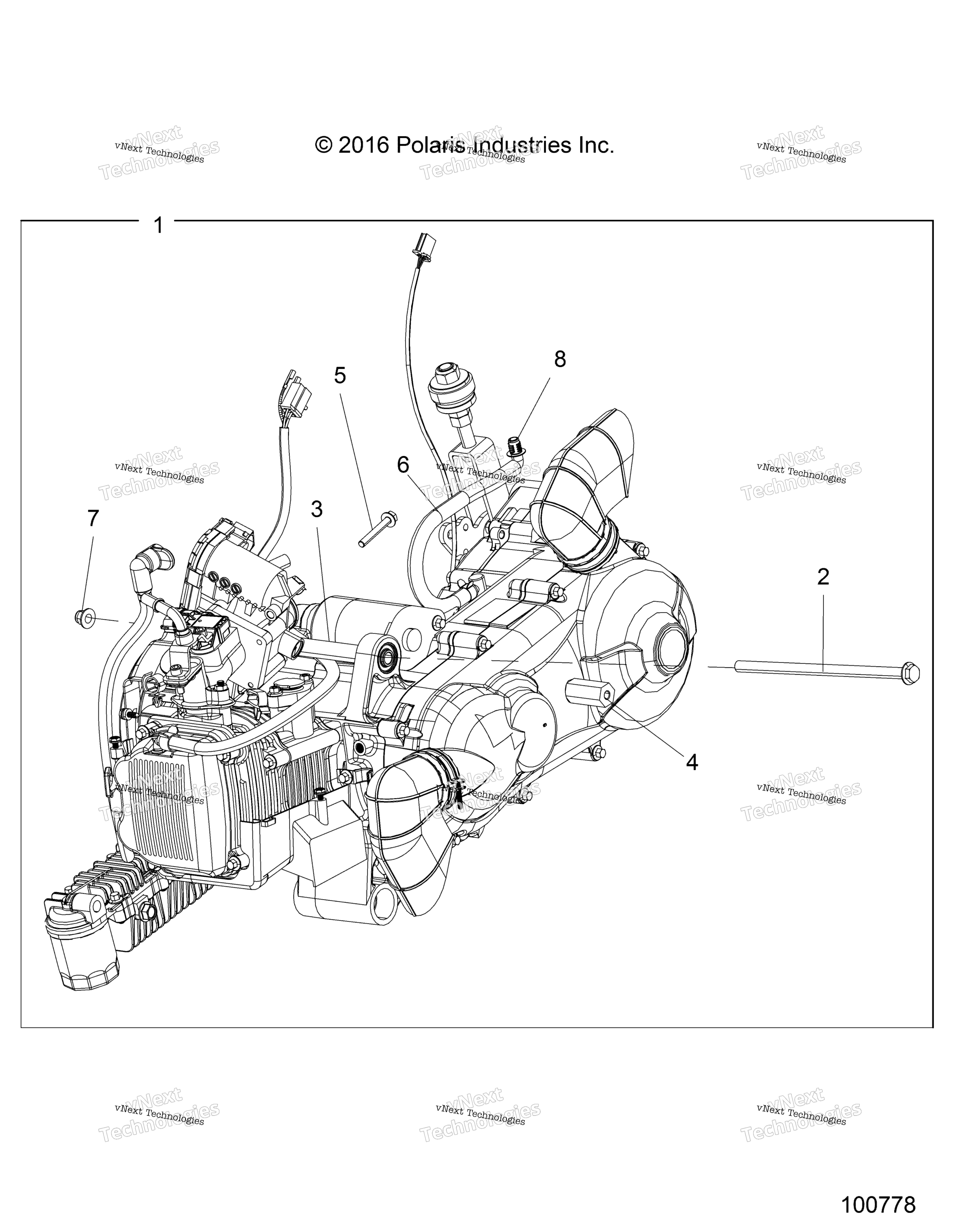 Engine, двигатель & трансмиссия крепление A17haa15nb7
