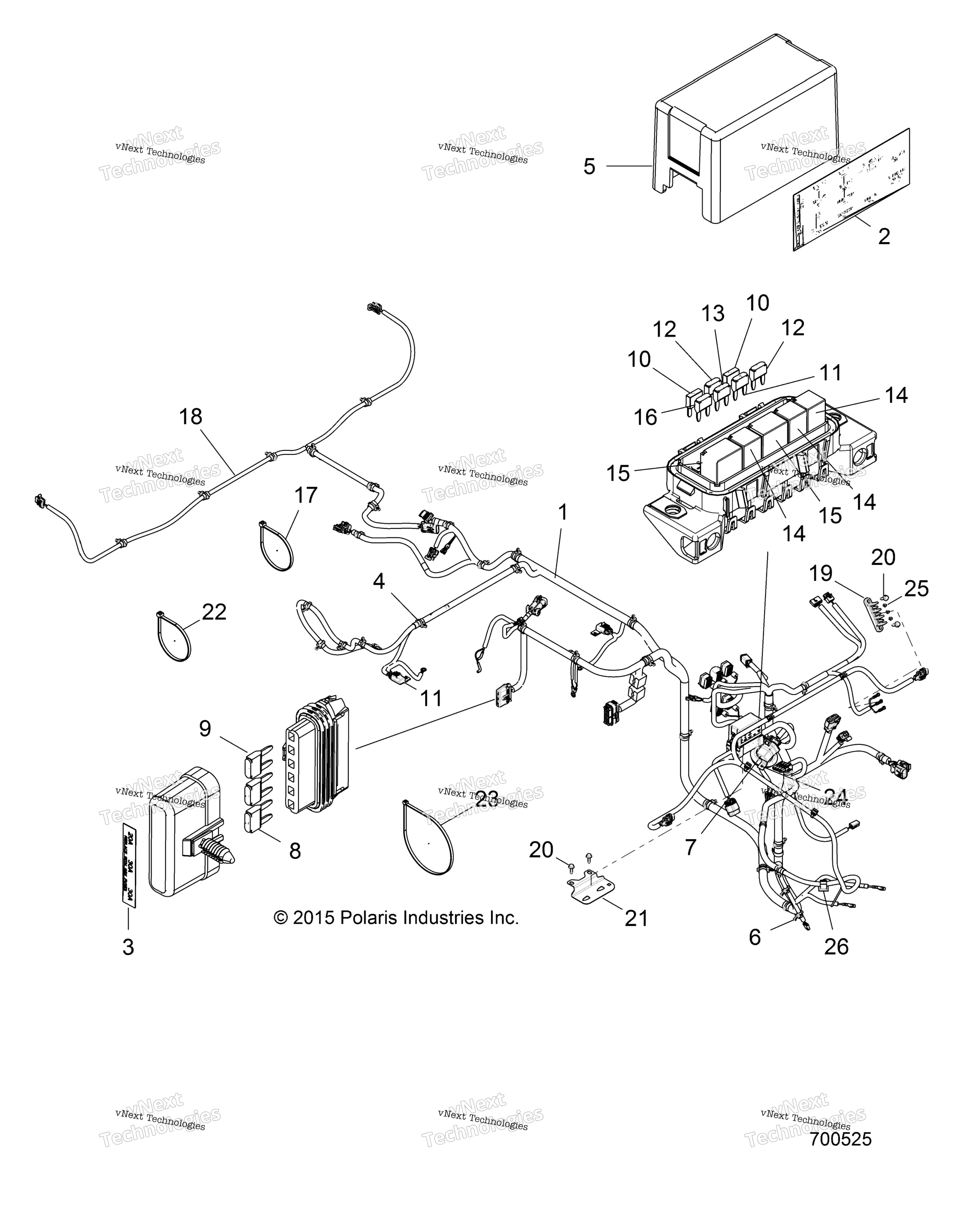 Electrical, провод Harnesses