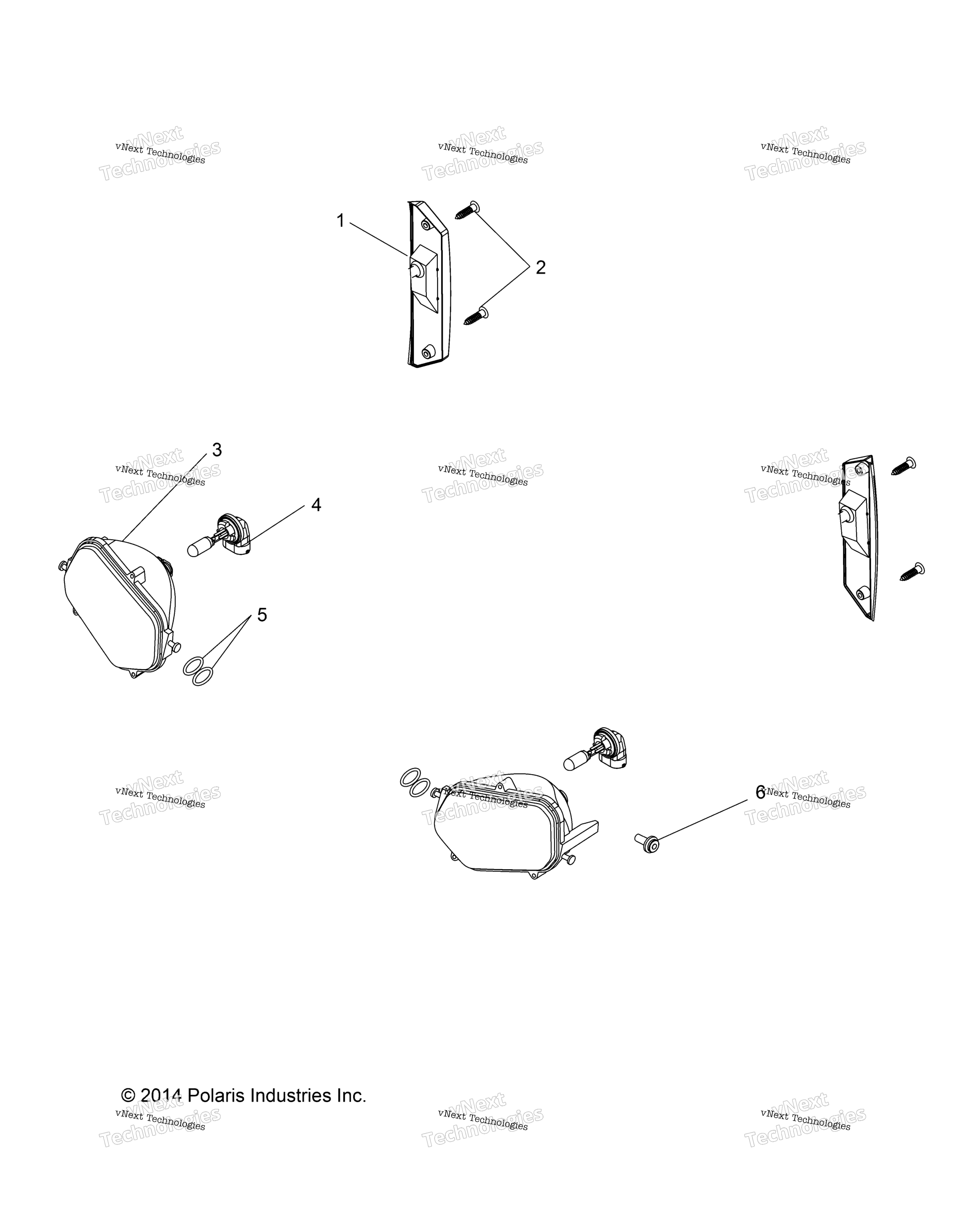Electrical, Headlights, Taillights и Bulbs