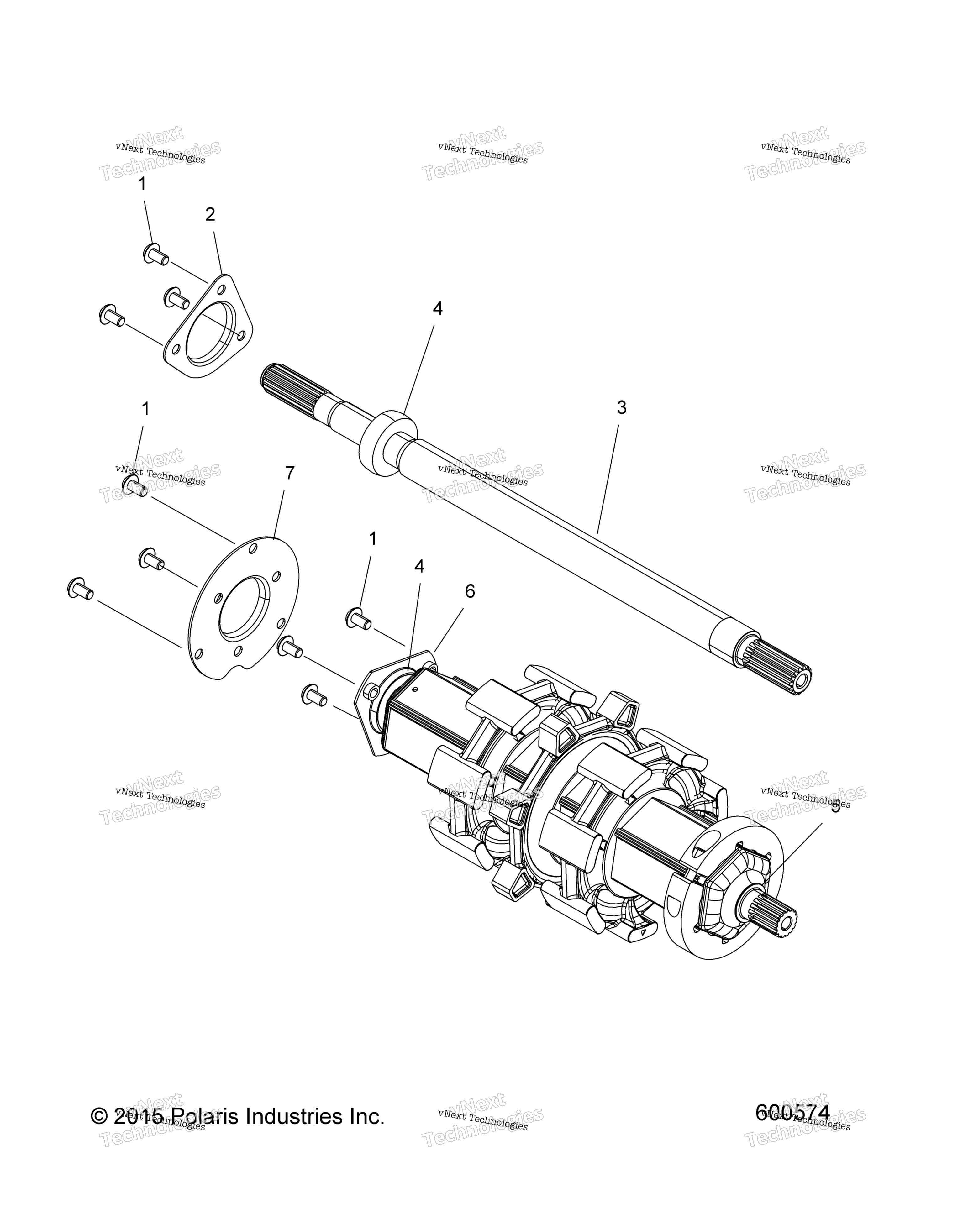 Привод Train, Jackshaft & Driveshaft All Options