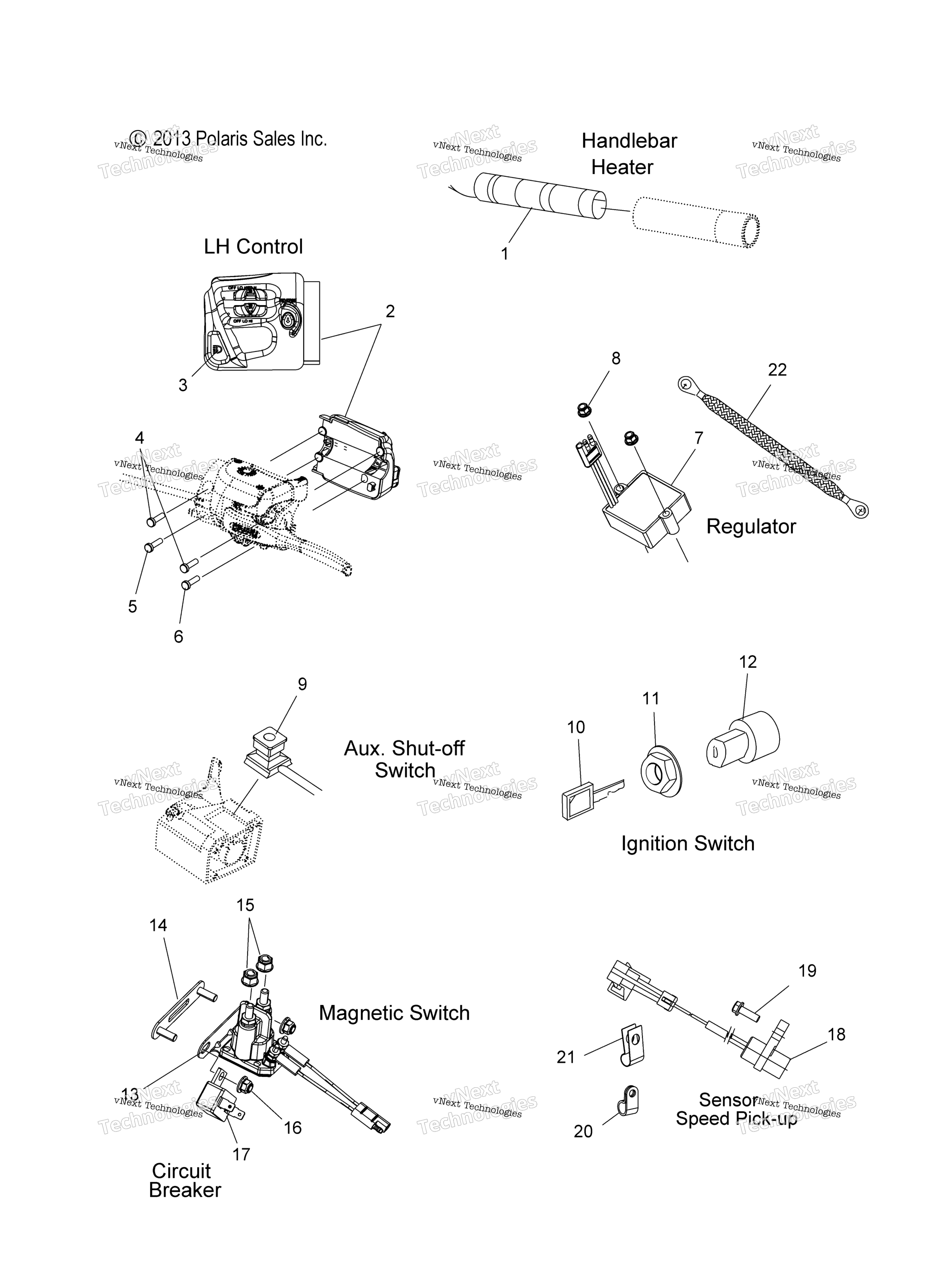 Electrical, Switches и Components