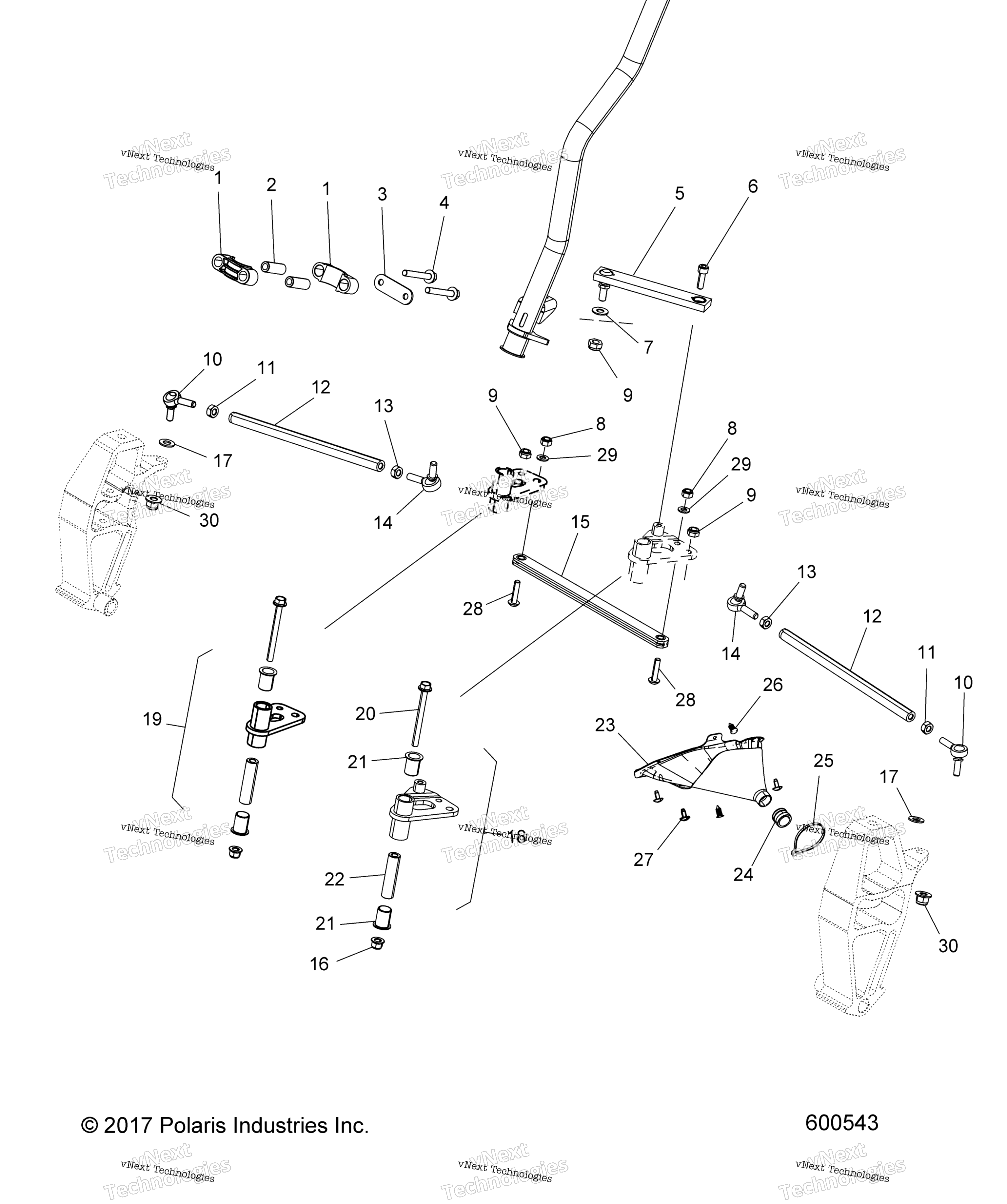 Steering, нижний