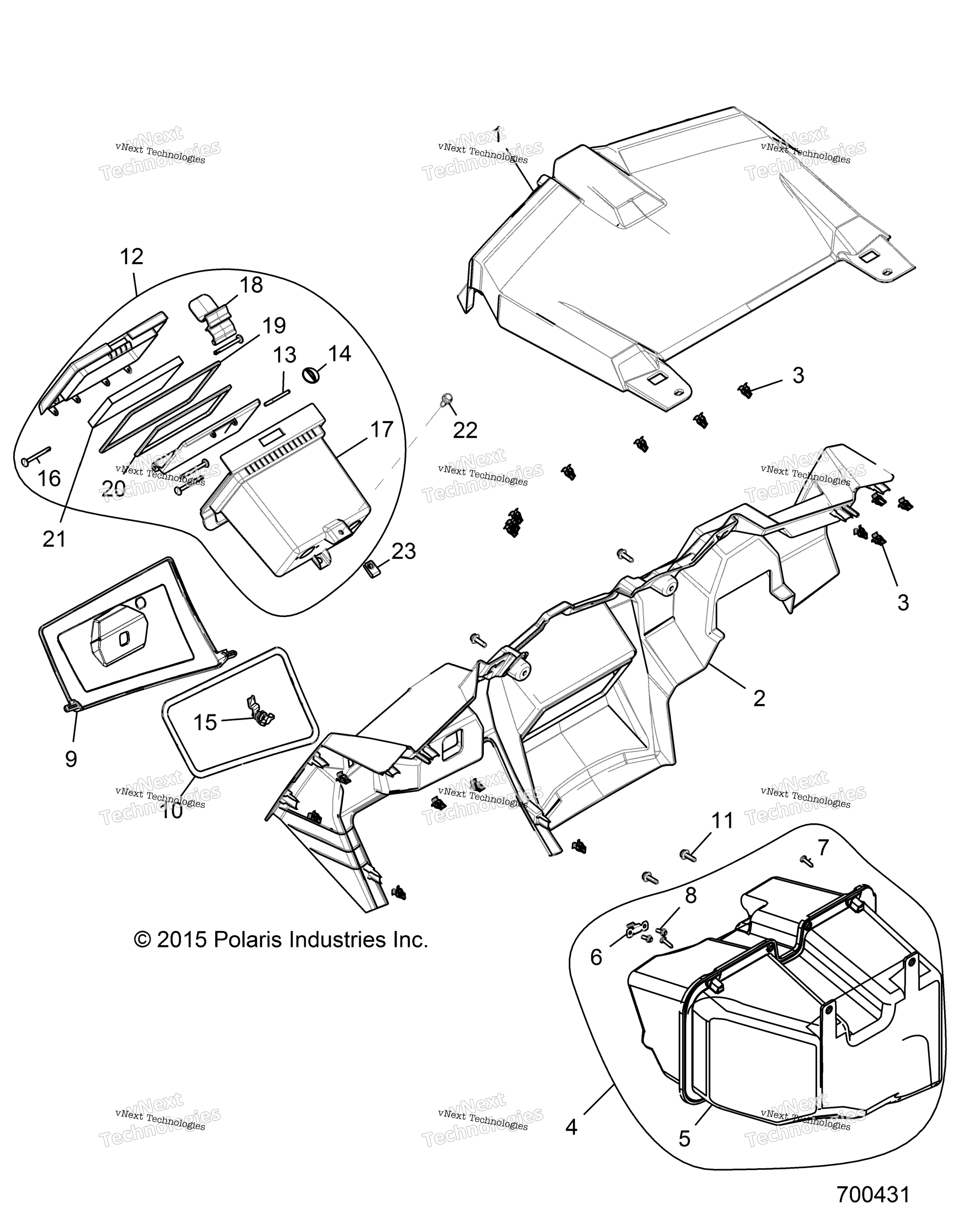 Кузов, панель приборов And Glovebox