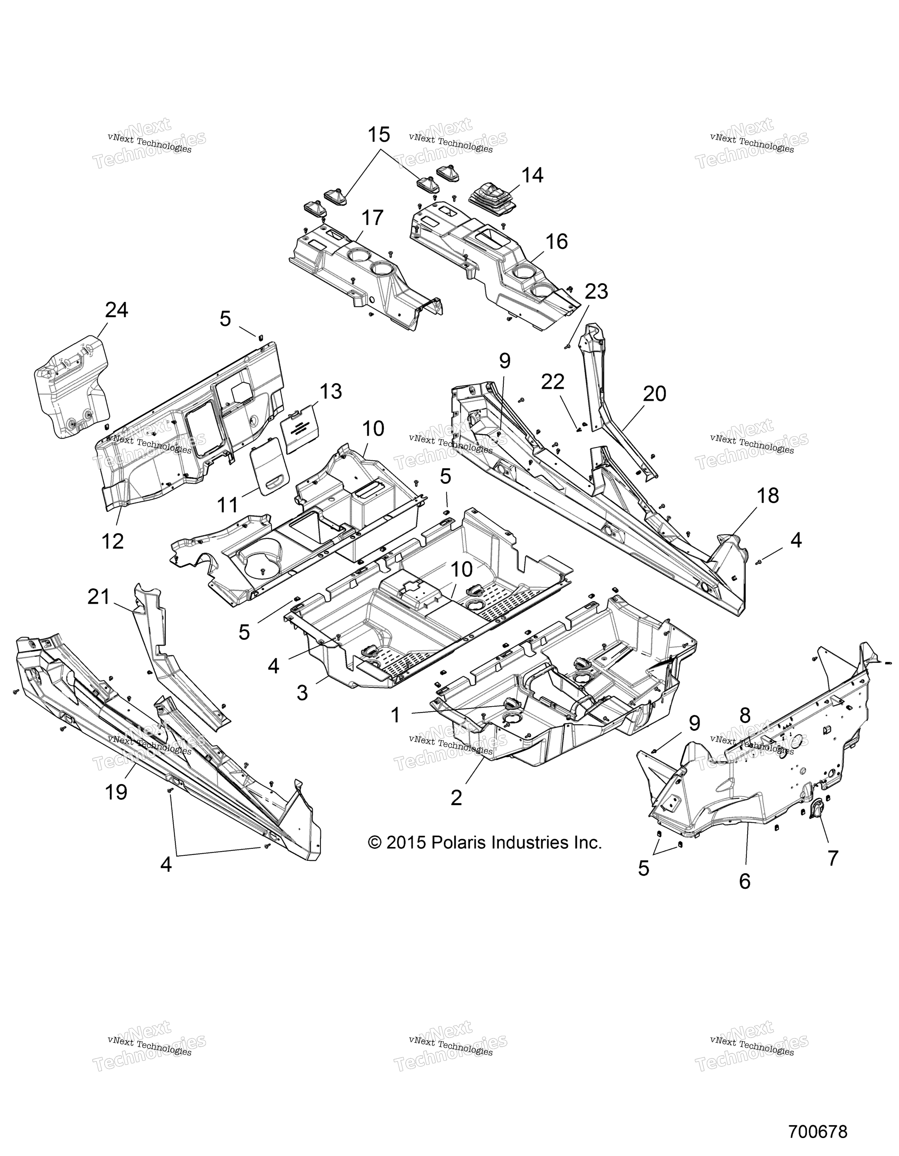 Body, Floor и Rocker Panels