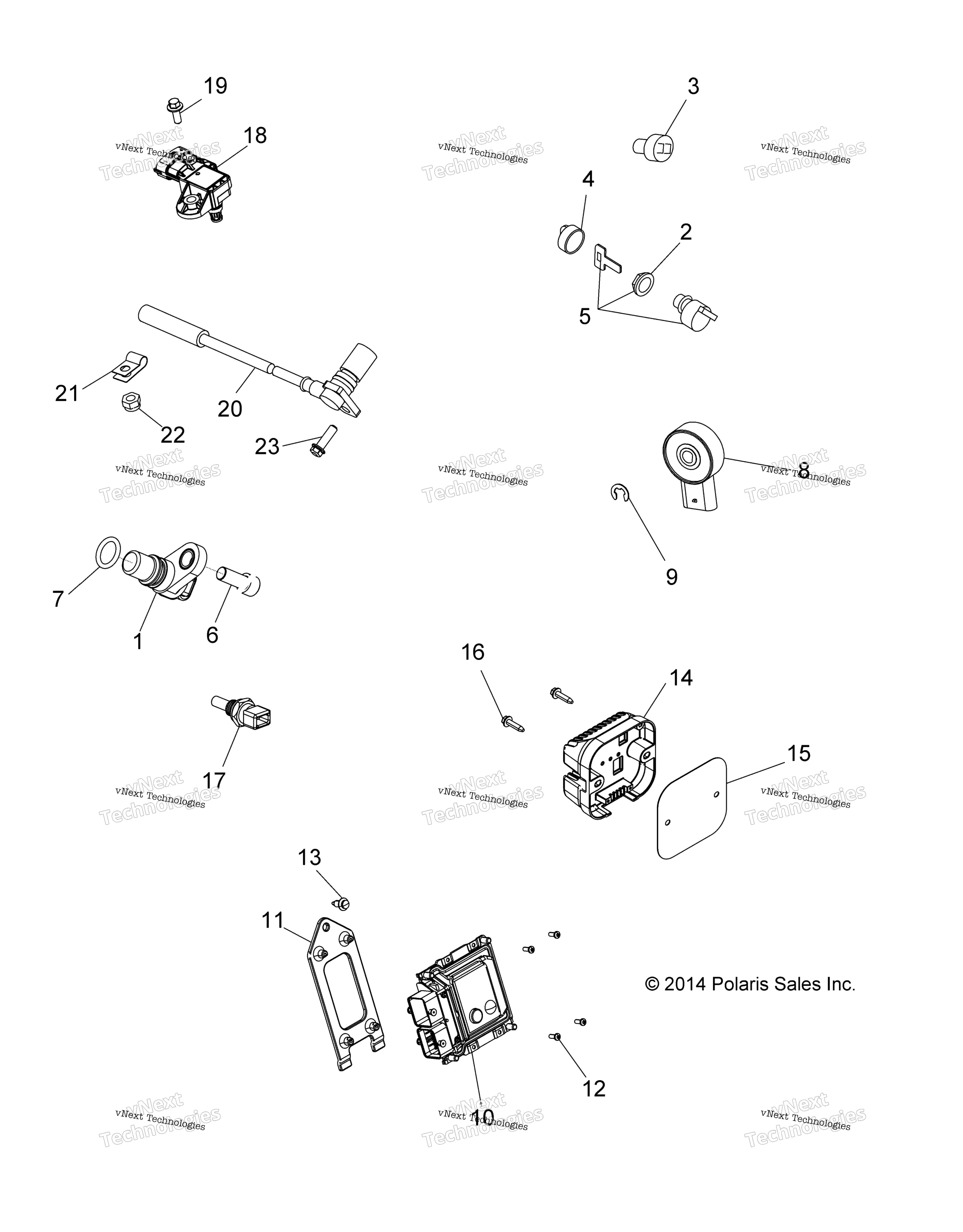 электрооборудование Switches, Sensors & Ecm