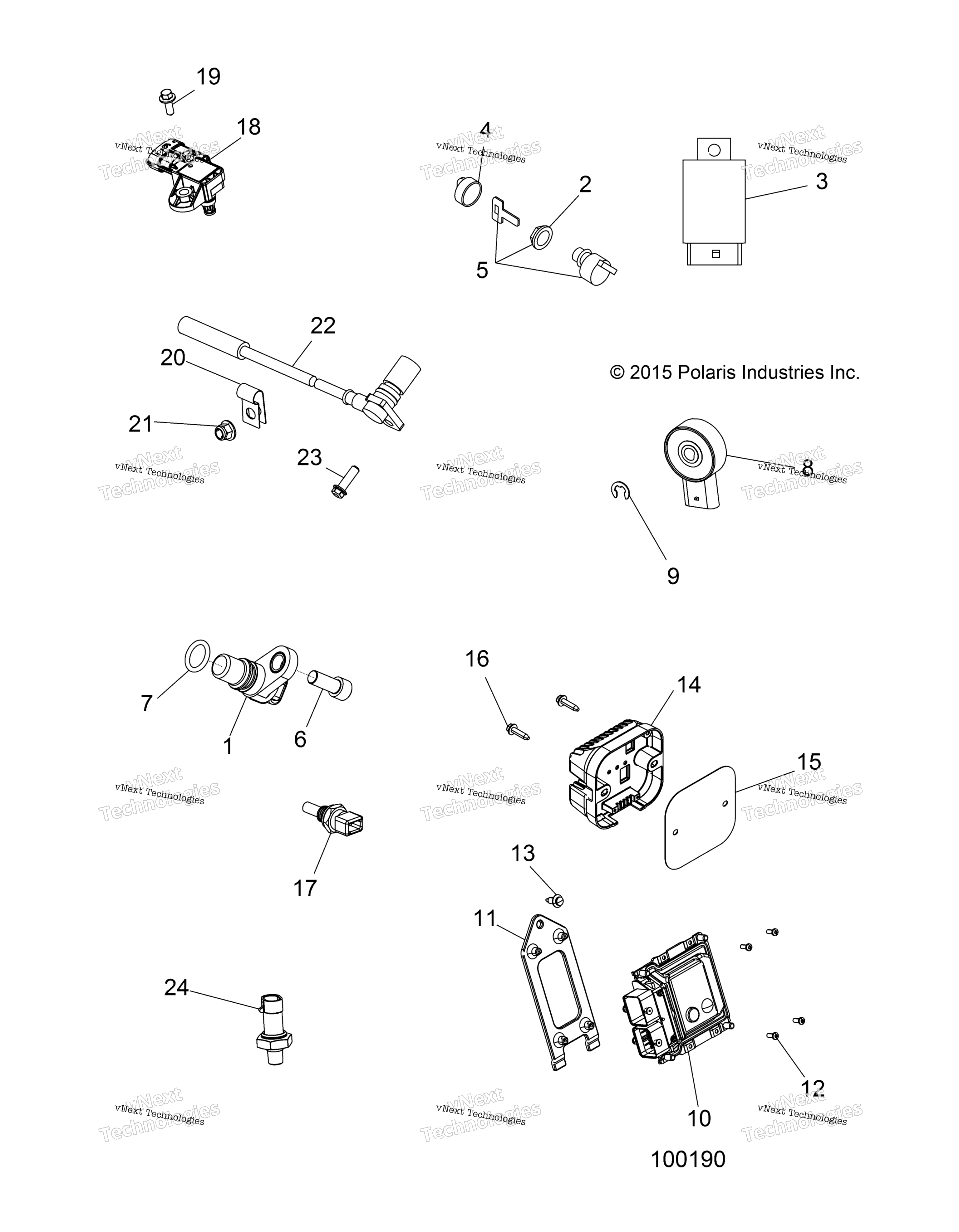 электрооборудование Switches, Sensors & Ecm Modules